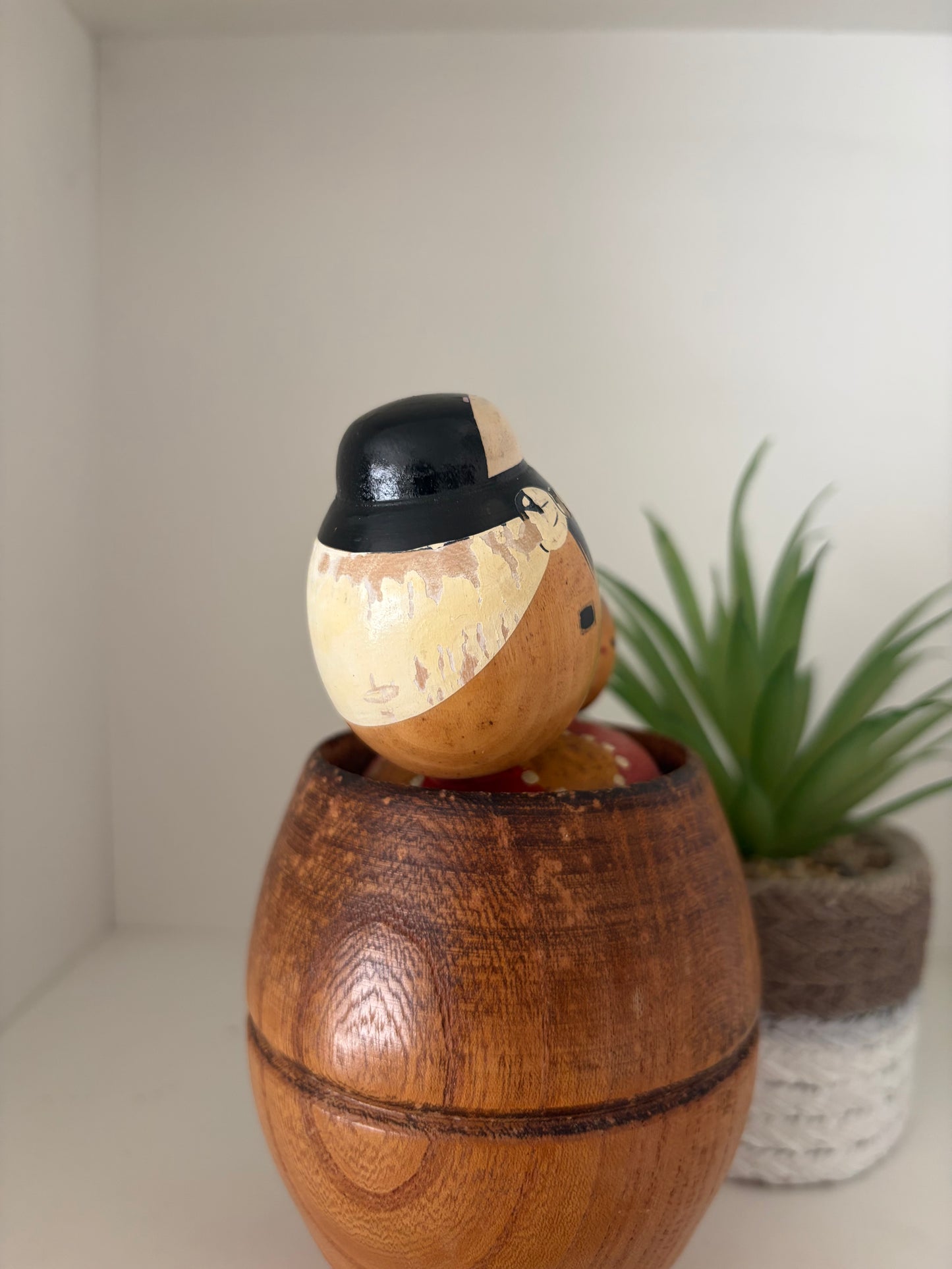 Vintage Sosaku kokeshi Mother and child