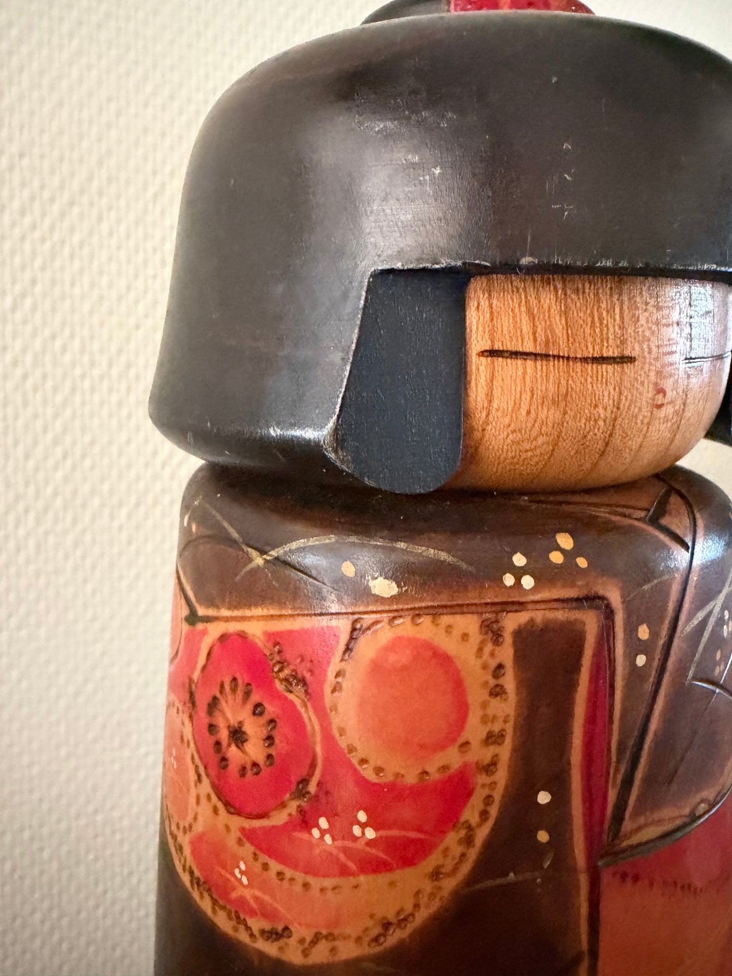 Rare vintage Sosaku kokeshi by Toa Sekiguchi (1942-)