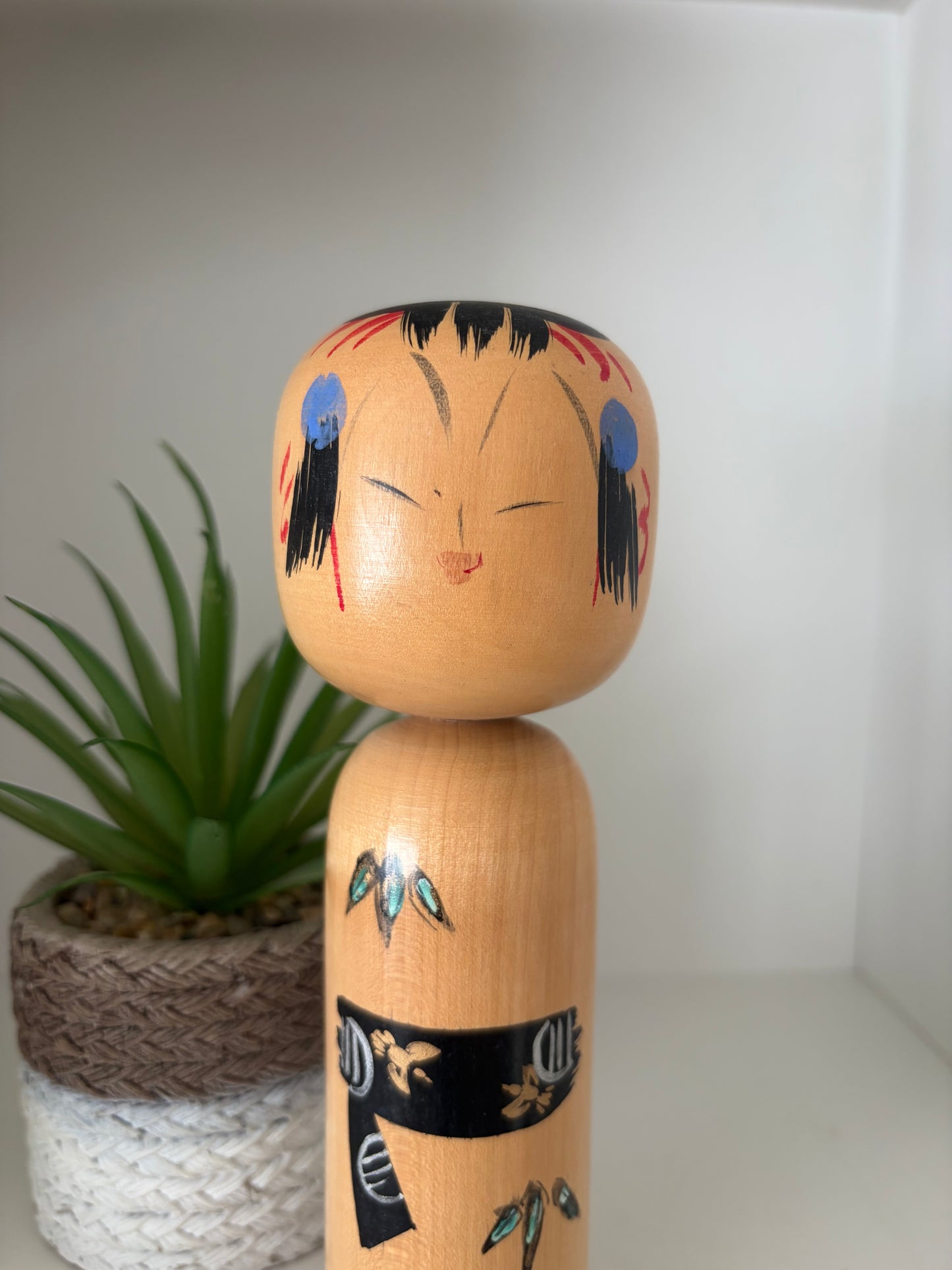 Vintage Creative Kokeshi By Takahashi Akinori (1957-)