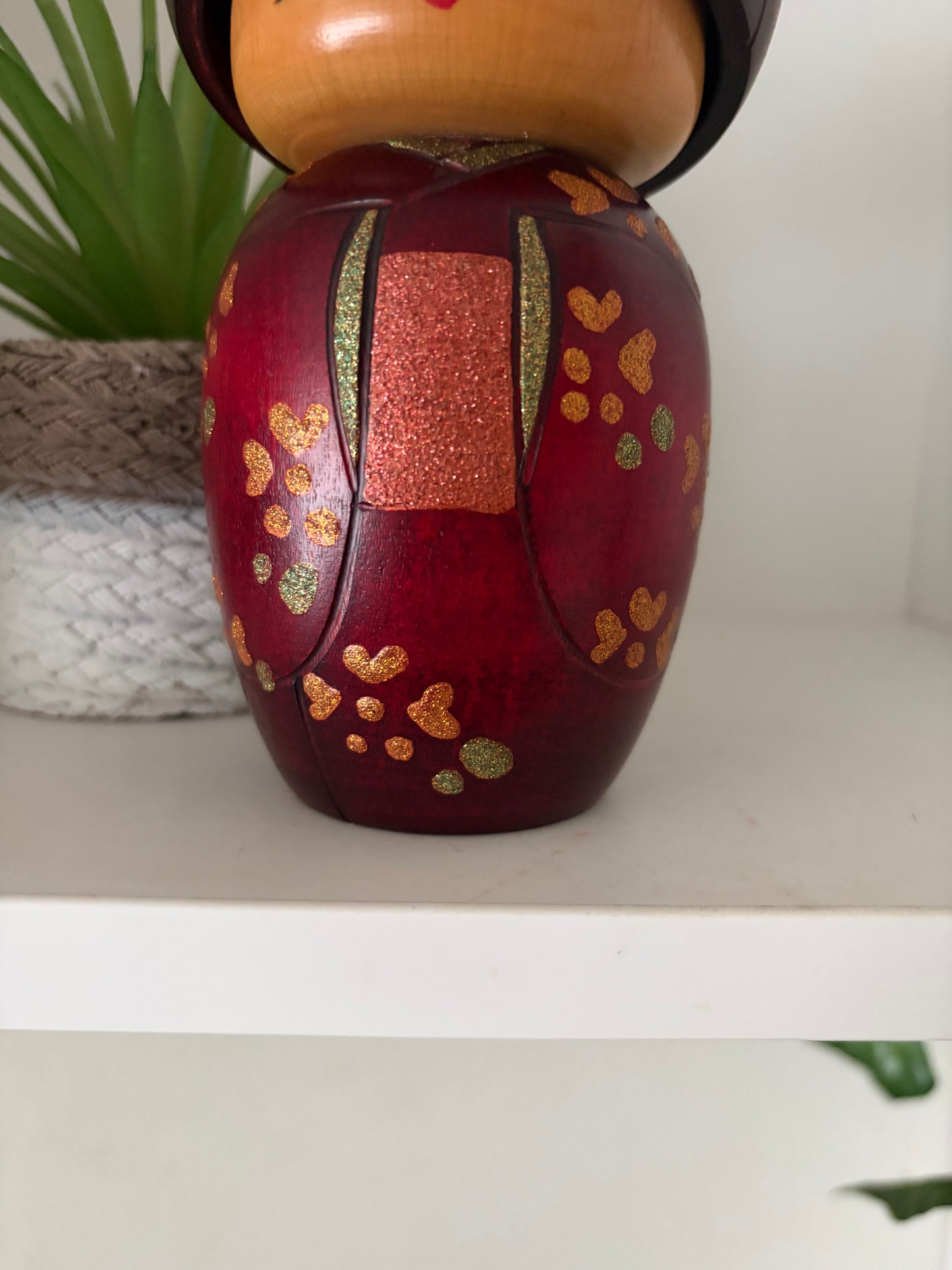 Beautiful vintage creative Kokeshi by Toshio Sekiguchi (1947-)