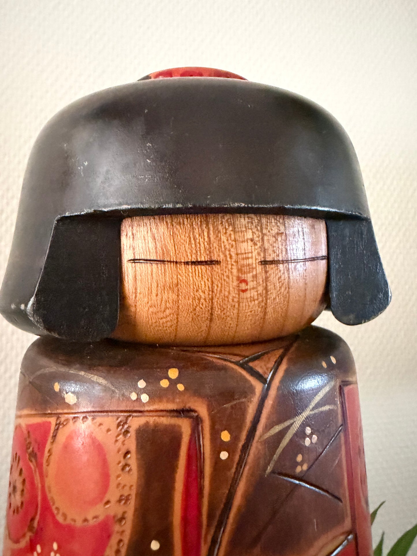 Rare vintage Sosaku kokeshi by Toa Sekiguchi (1942-)