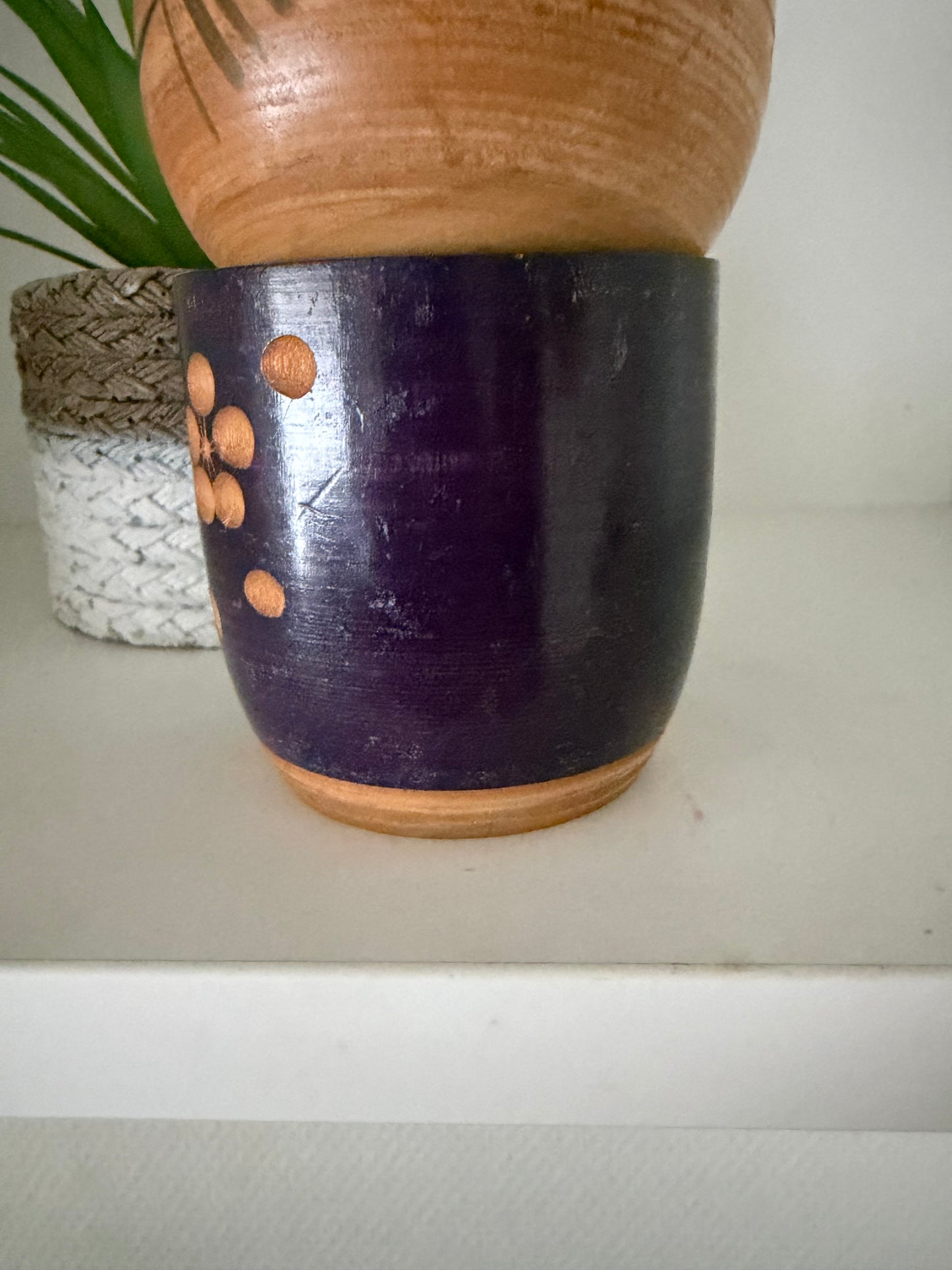 Vintage Sosaku kokeshi by Sato Suigai (1920-)