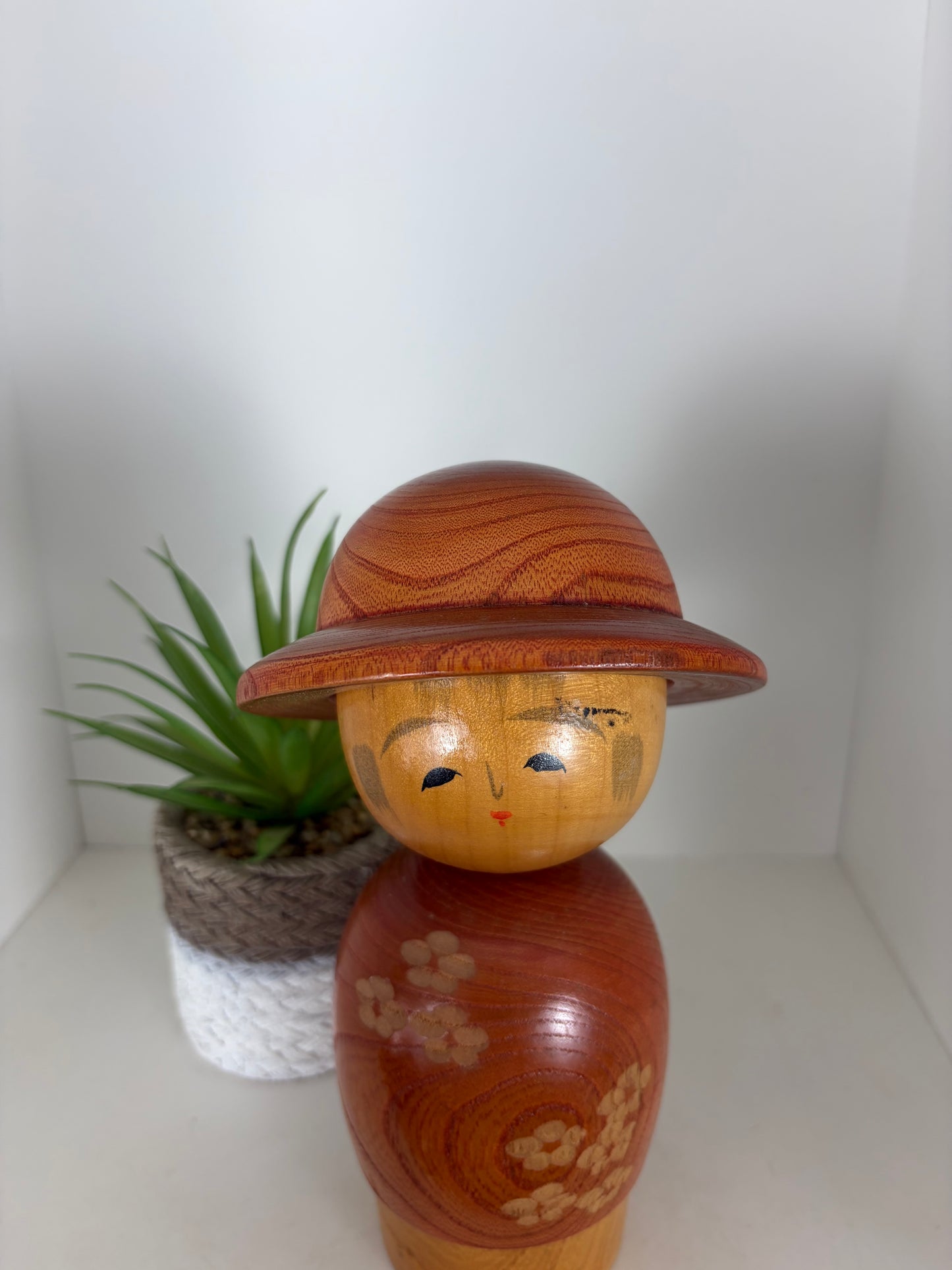 Vintage Sosaku kokeshi by Takahashi Tatsuro