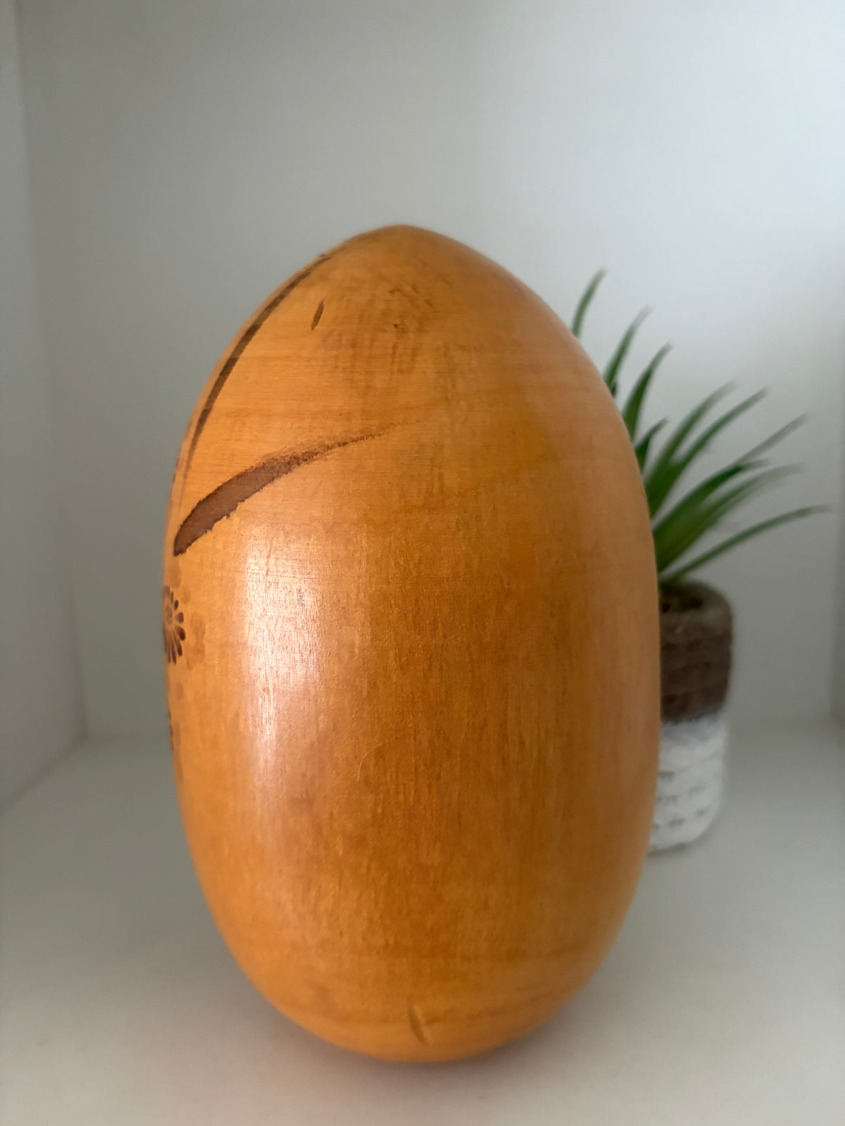 Rare vintage Sosaku kokeshi by Kano Chiyomatsu (1935-)
