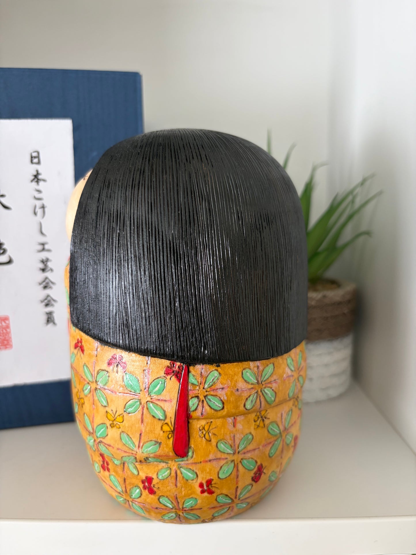 One off a kind Sosaku kokeshi by Megumi Nozawa