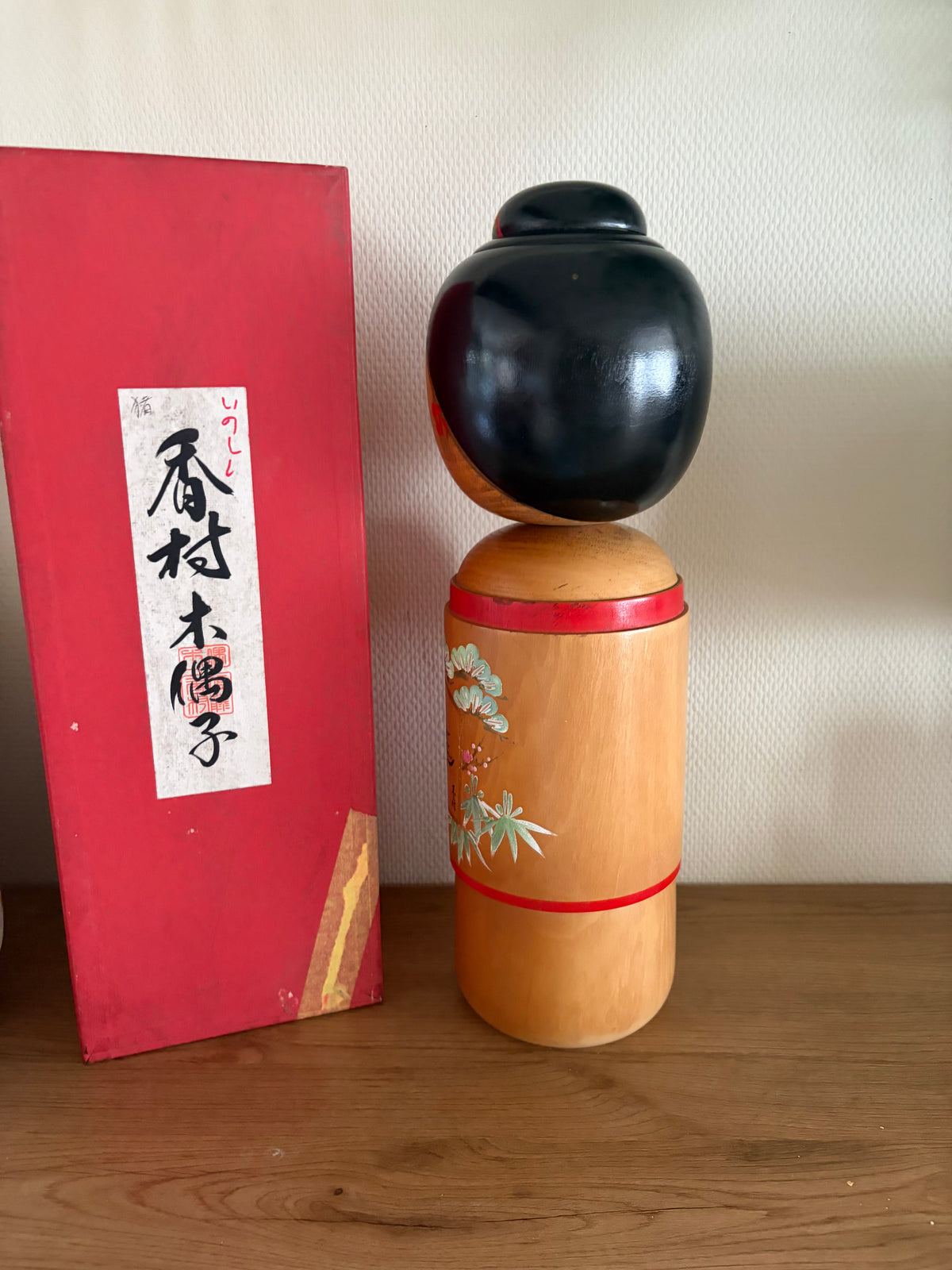Exclusive HUGE Sosaku kokeshi by Sato Kouson