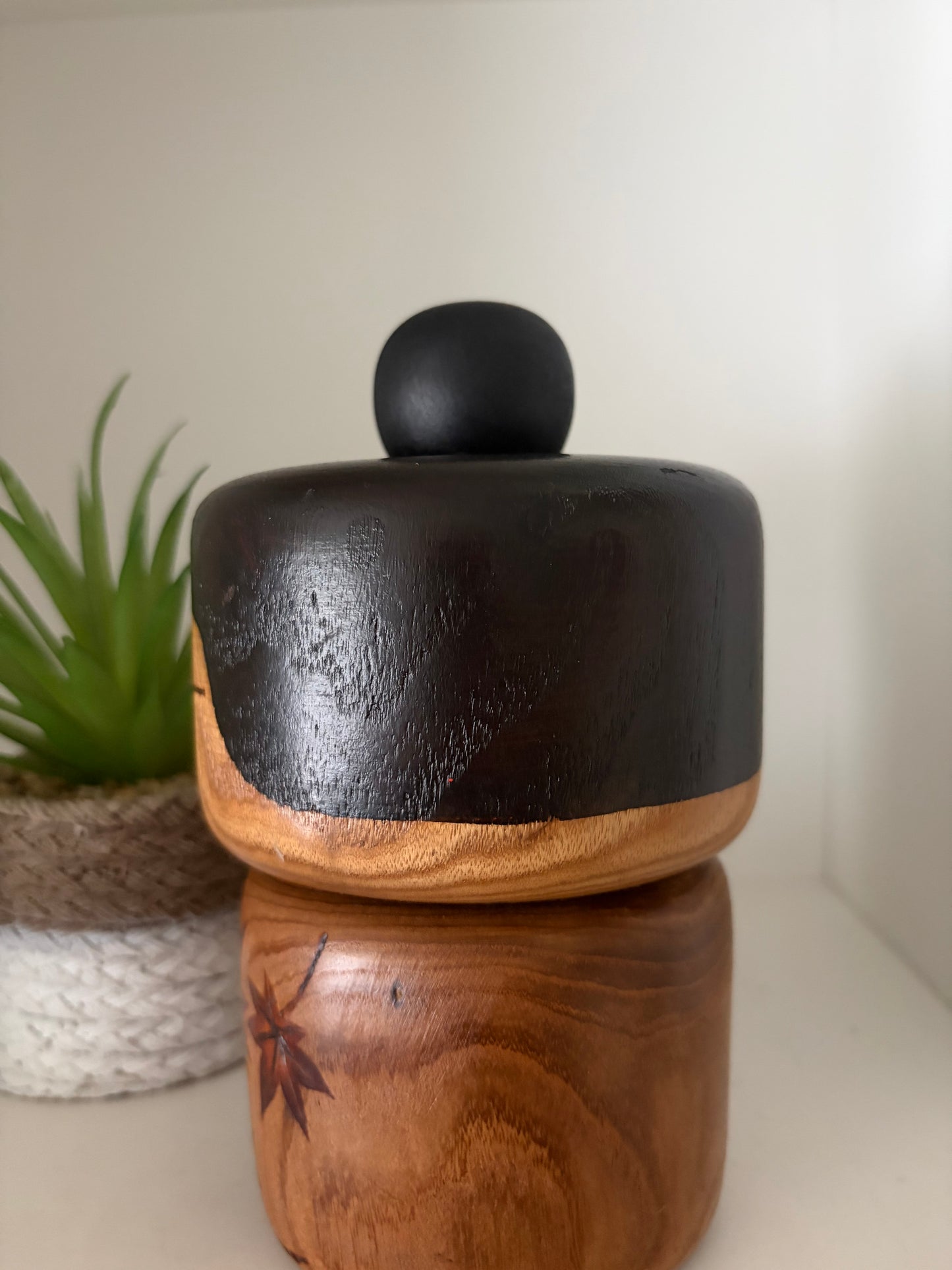 Vintage Gumma Kokeshi By Kazuo Takamizawa (1927-)