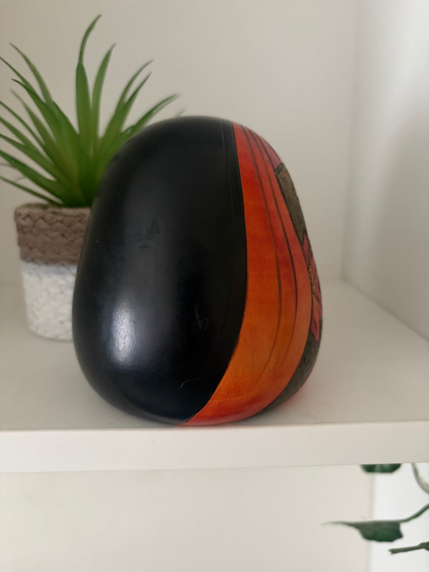 Beautiful vintage creative Kokeshi by Toshio Sekiguchi (1947-)