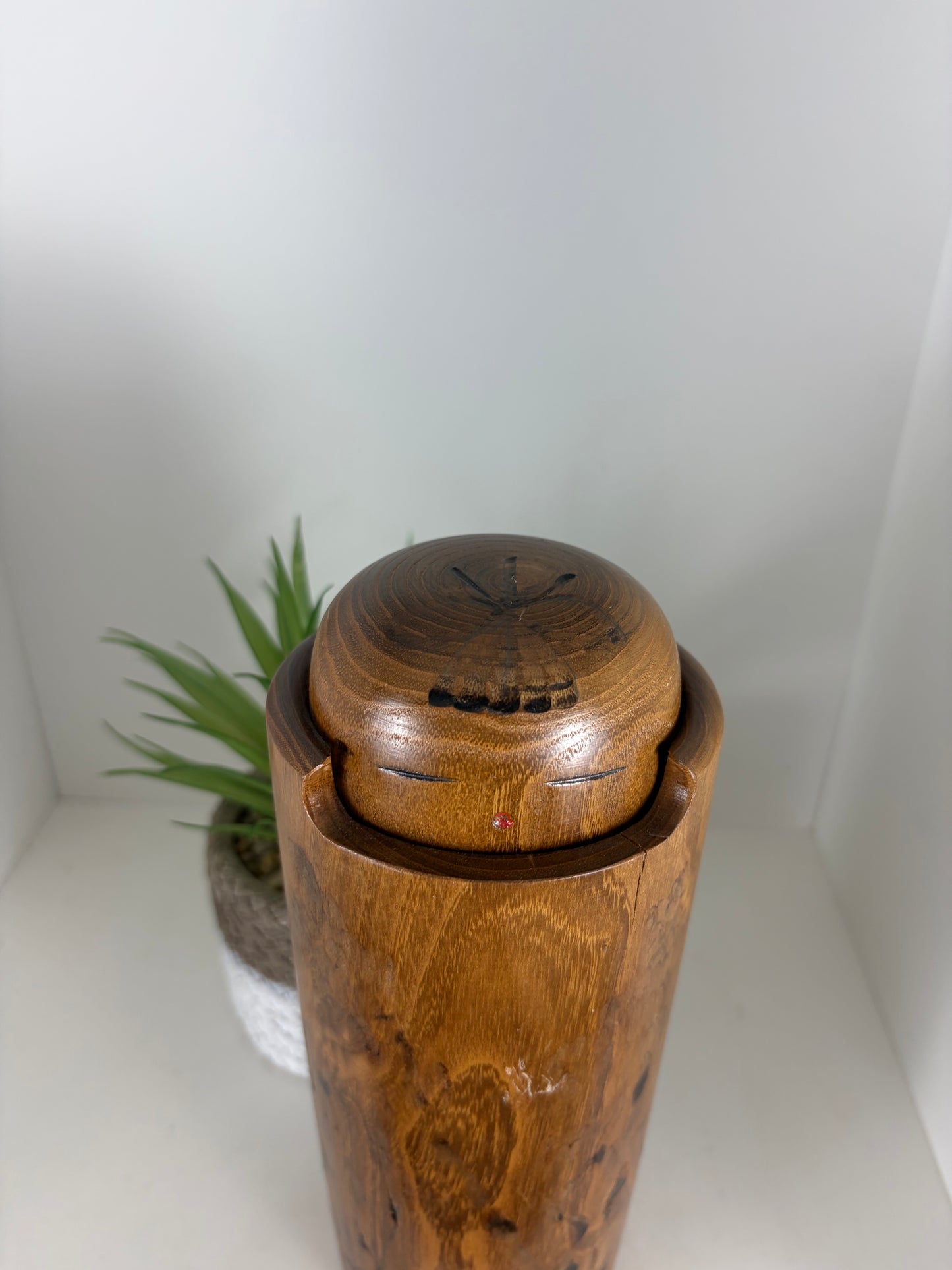 Vintage Sosaku Kokeshi By Miyajima Muhitsu (1929-)