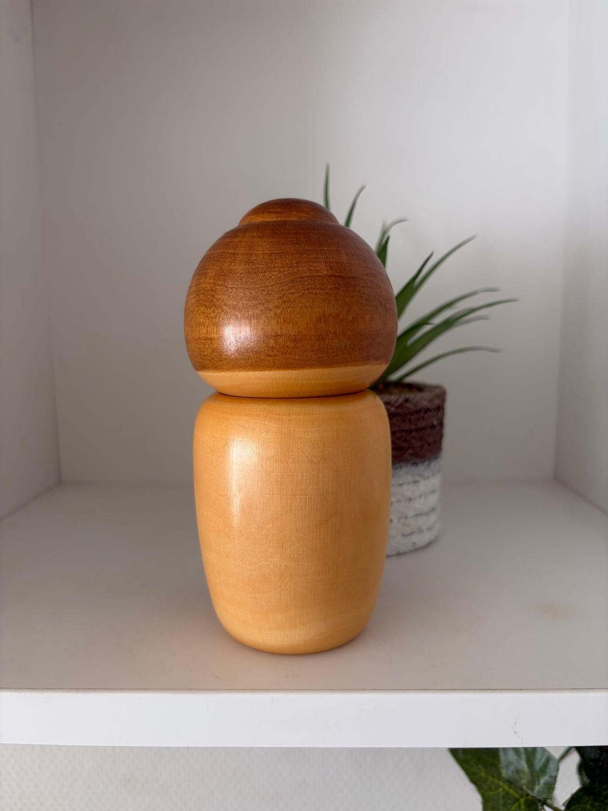 Vintage Sosaku kokeshi by Toa Sekiguchi (1942-)