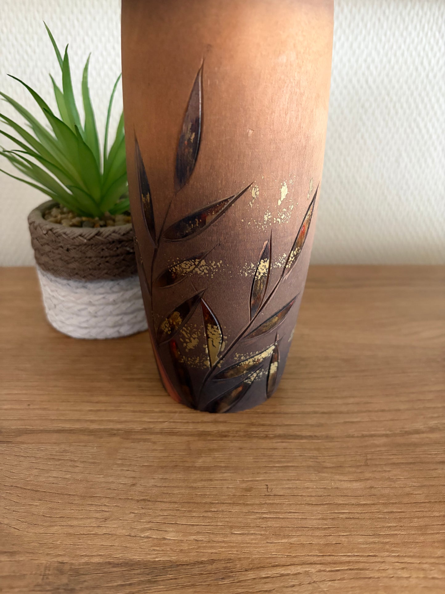 Exclusive vintage Sosaku kokeshi by Aoki Ryoka (1931-)