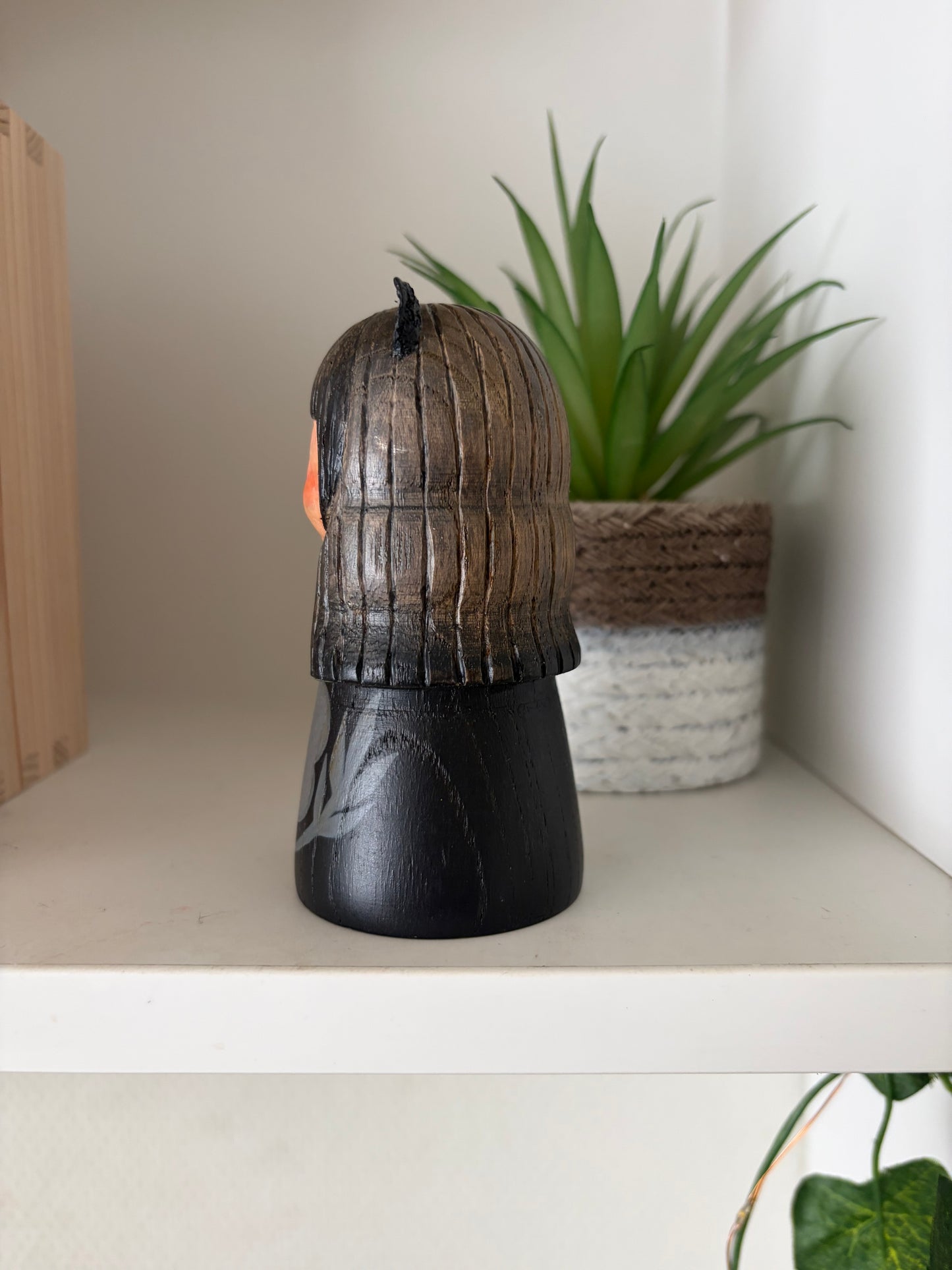 Exclusive one off a kind kokeshi by Nagisa Hirano!