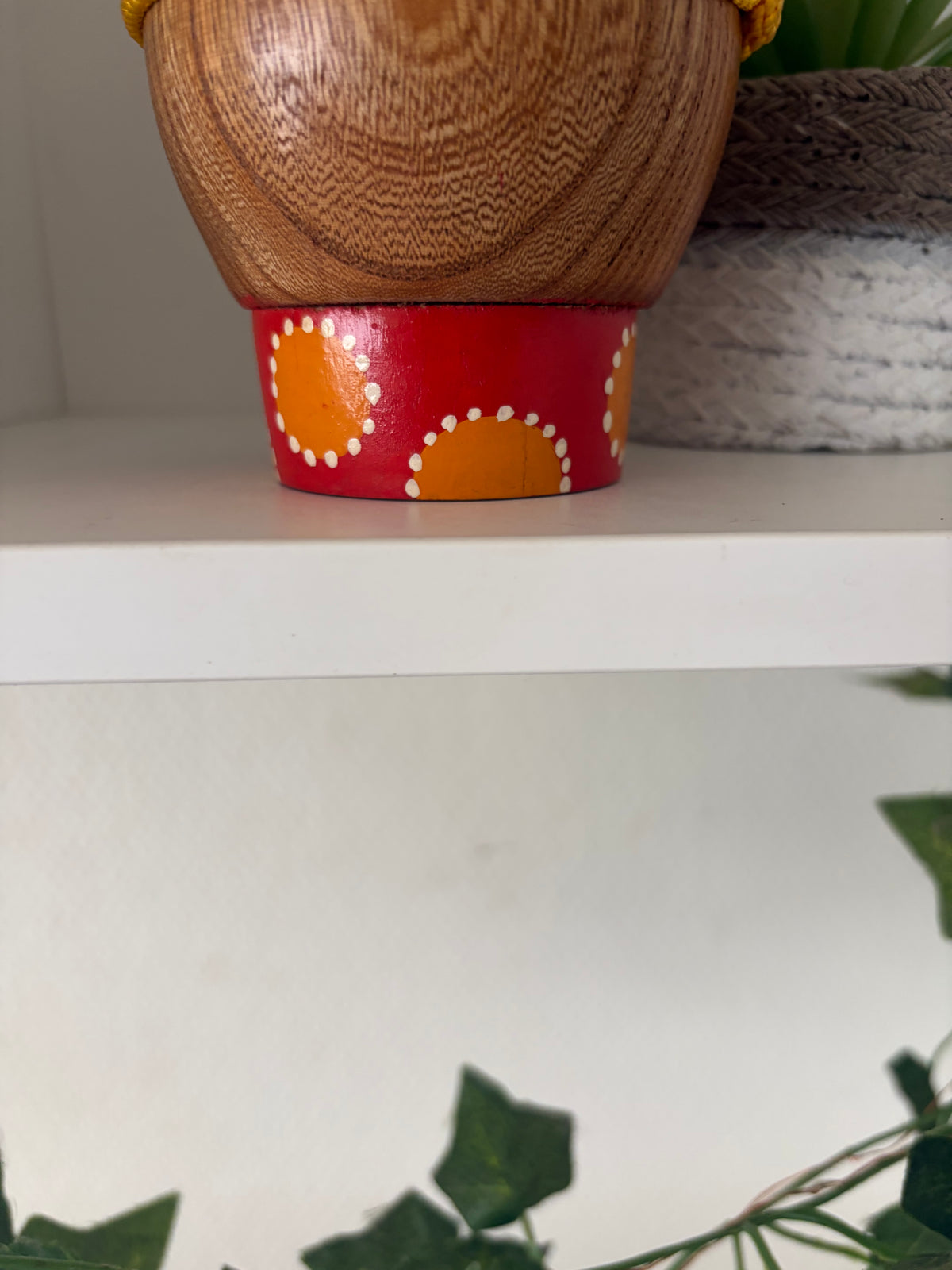 Vintage Sosaku kokeshi Mother and child