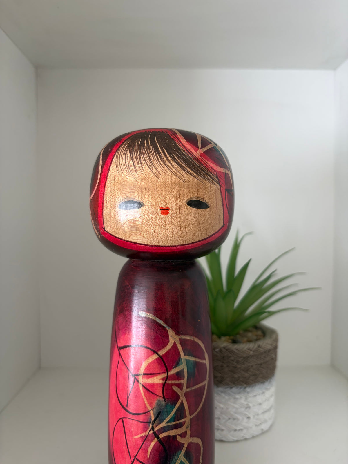 Vintage Sosaku kokeshi by Kato Masami