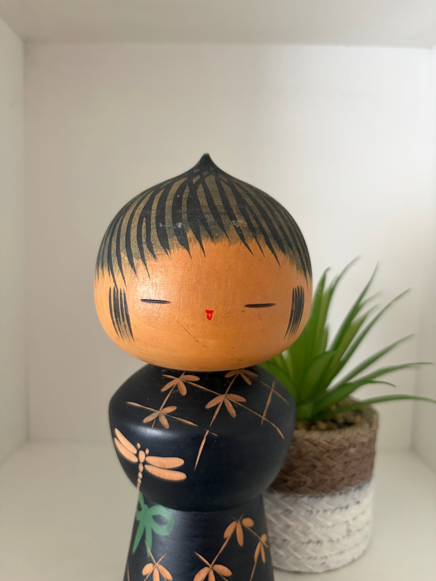 Rare Creative kokeshi made by Yuji Kawase (1918-2002)