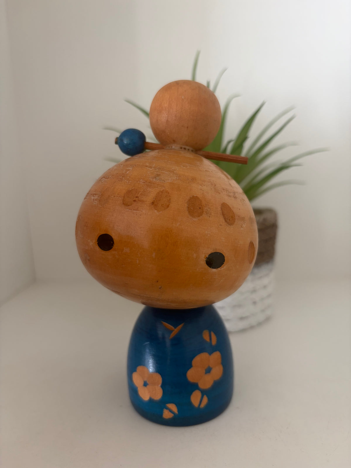 Rare Vintage Creative Kokeshi by Kano Chiyomatsu (1935-)