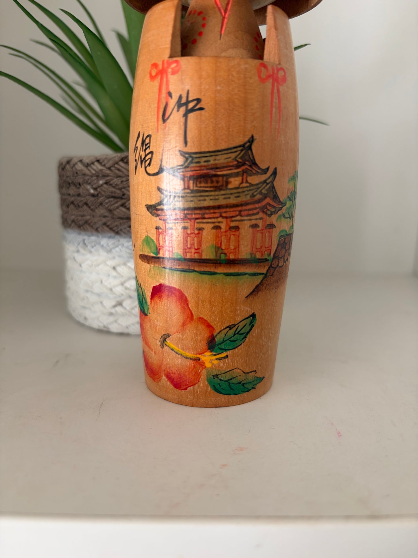 Vintage Gumma Kokeshi by Miyagawa Kunio (1933-)