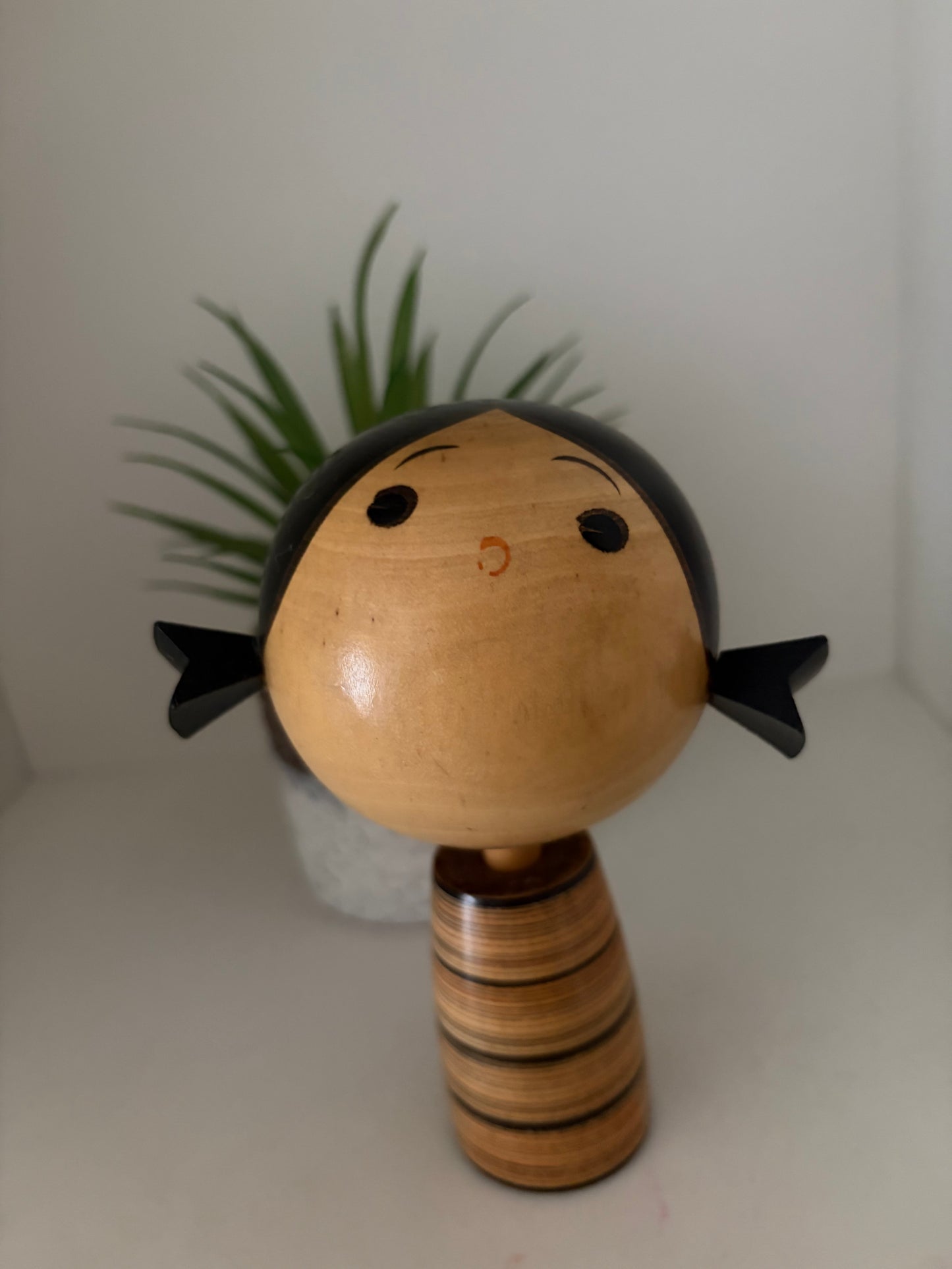 Rare Vintage Creative Kokeshi By Takanashi Hanpuushi