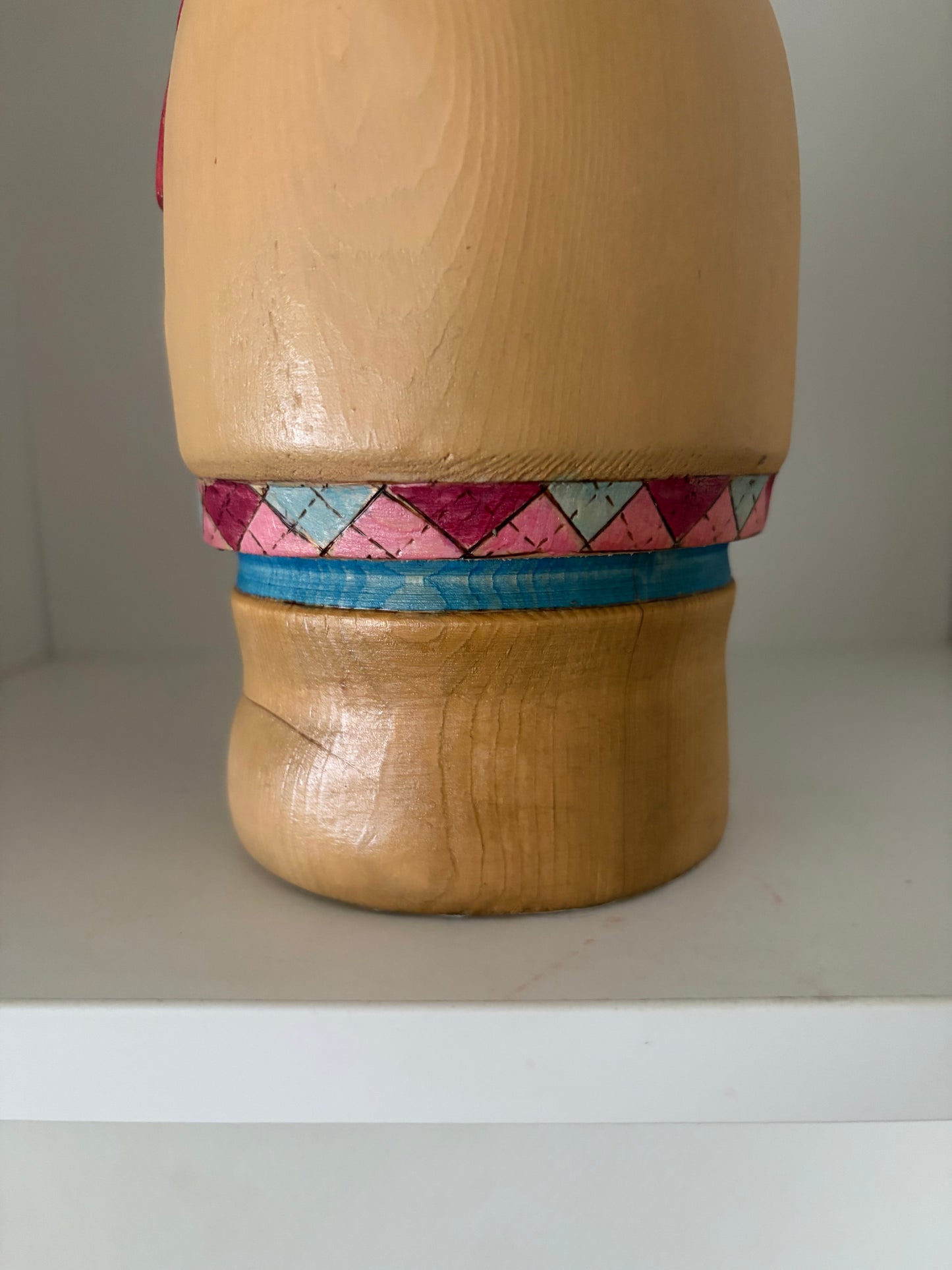 Modern Sosaku kokeshi by Yuko Yamazaki is part of her Easter Series - With box