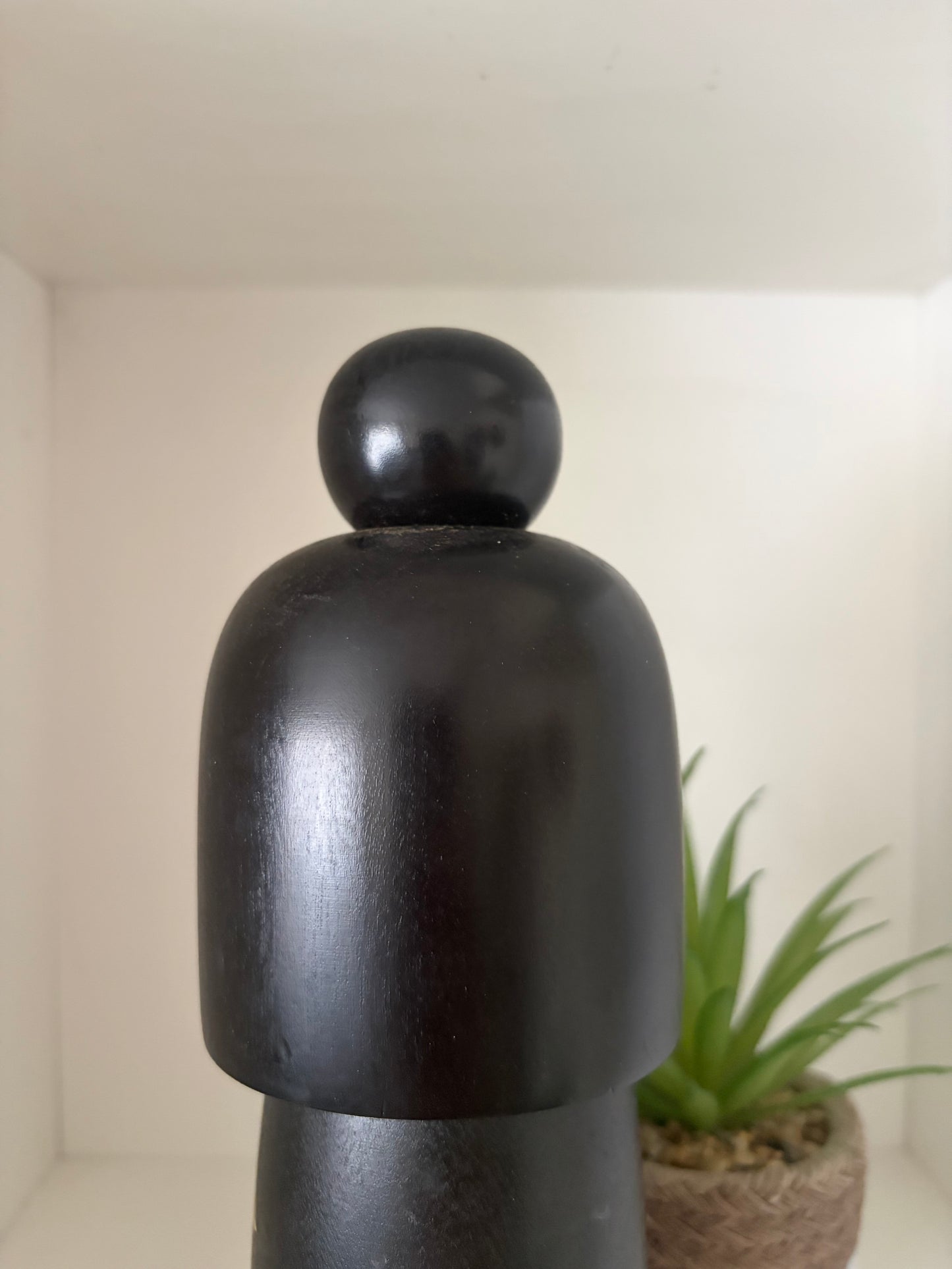 Vintage Gumma kokeshi by Hajime Miyashita (1940-)