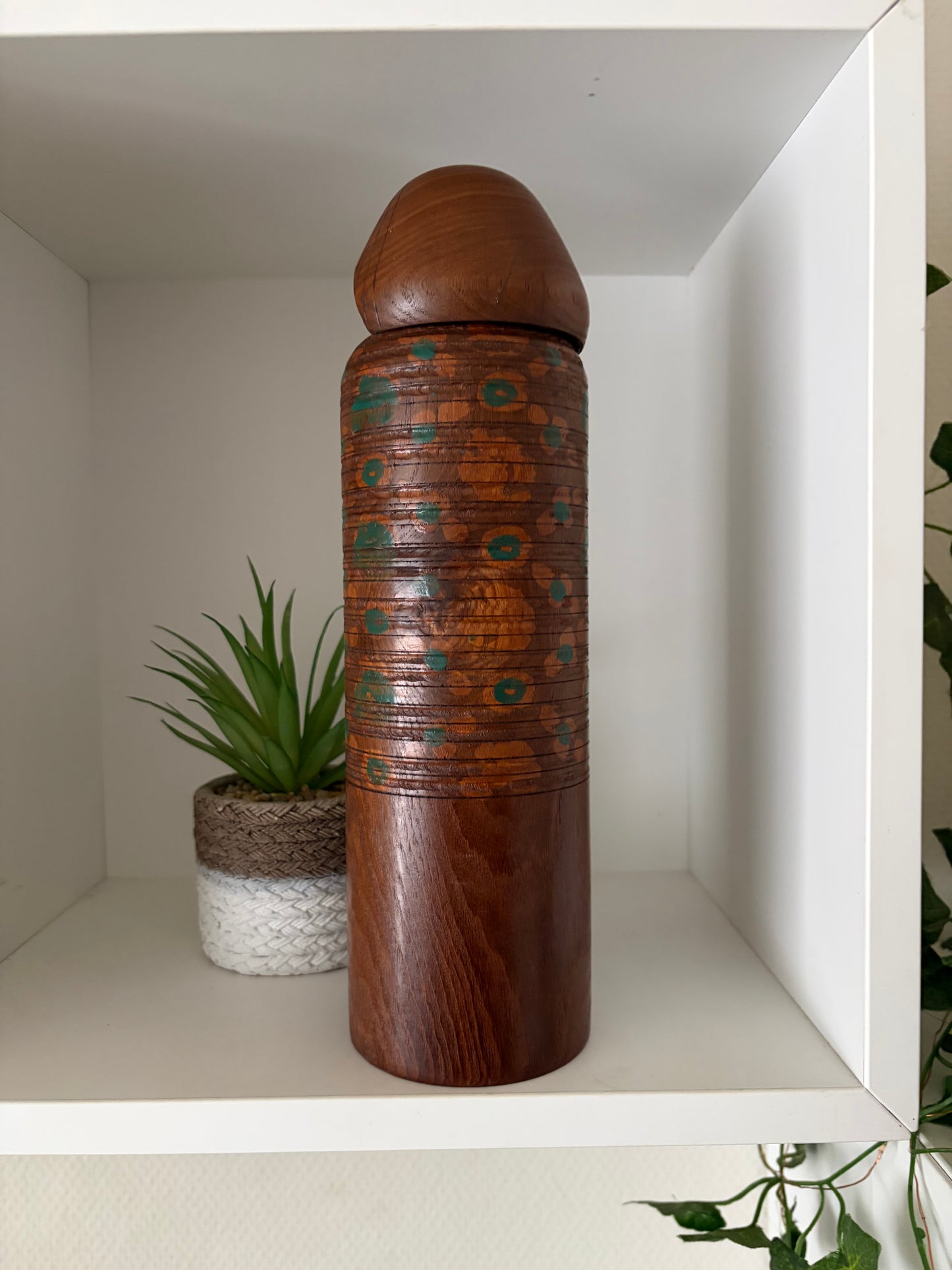 Vintage  Sosaku Kokeshi By Miyajima Muhitsu (1929-)