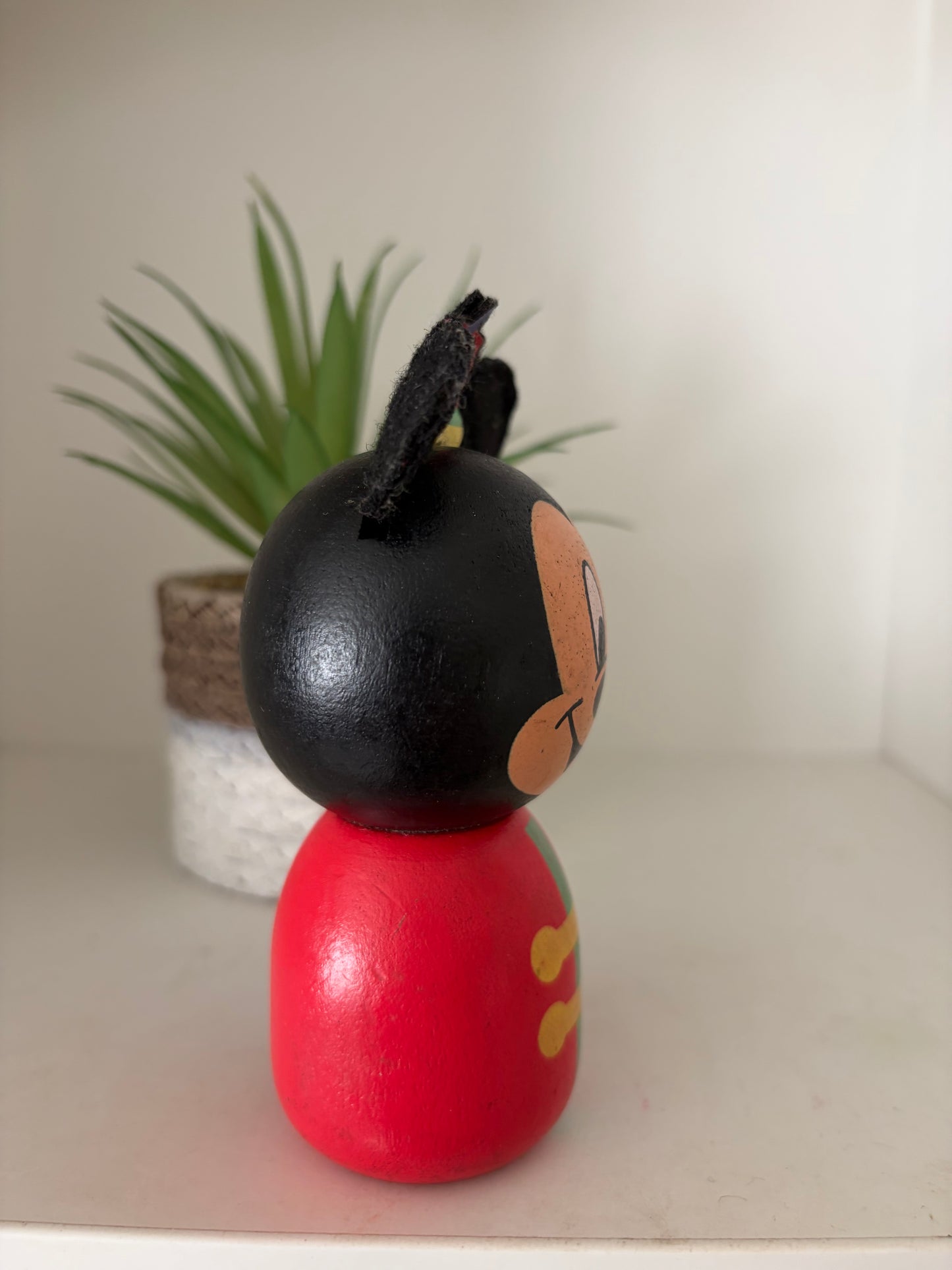 Vintage creative kokeshi from Mickey Mouse
