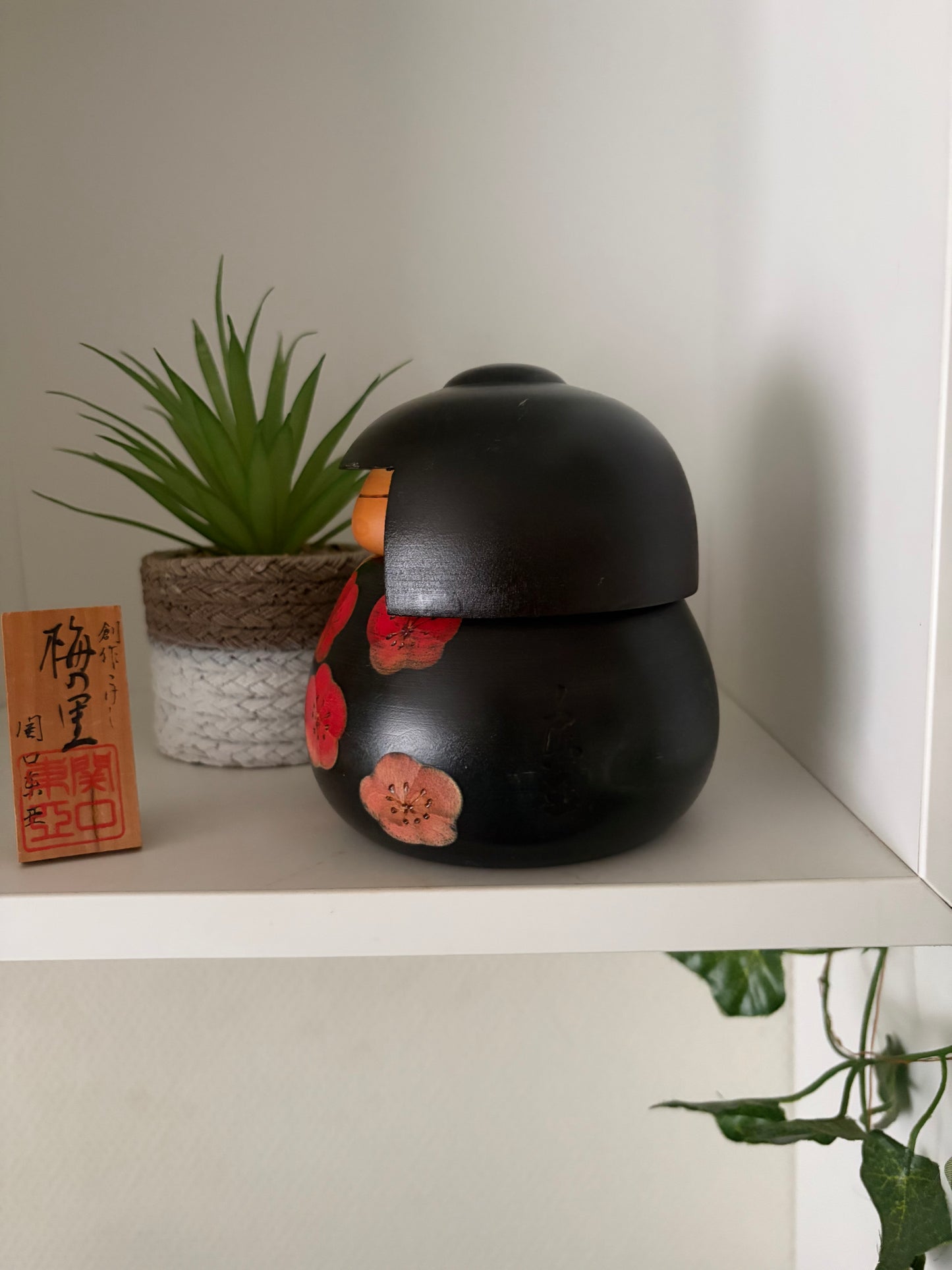 Vintage chunky Sosaku Kokeshi by Toa Sekiguchi (1942-)