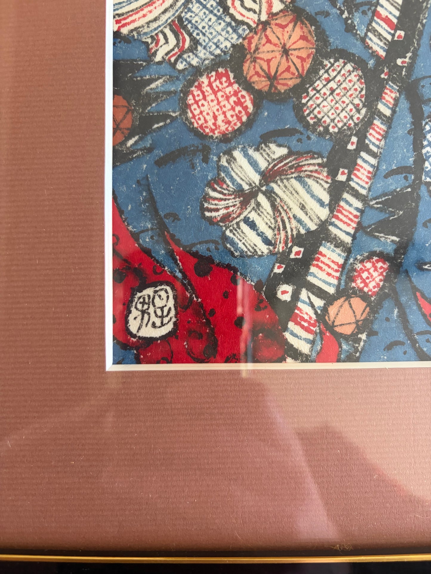 Exclusive vintage watercolor painting by Hideo Ishihara (1925-1999)