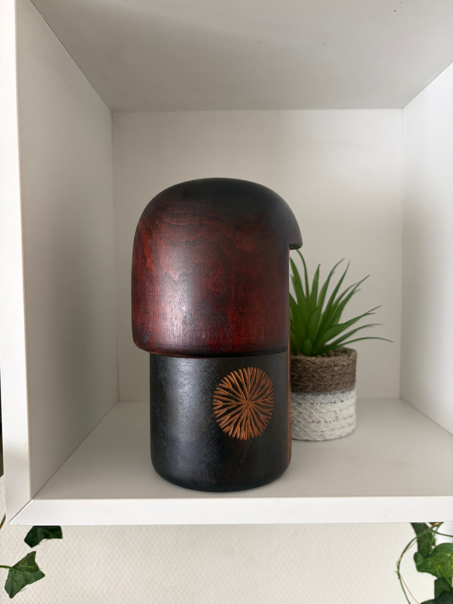 Vintage Gumma kokeshi by Sansaku Sekiguchi (1925-2018)Big version