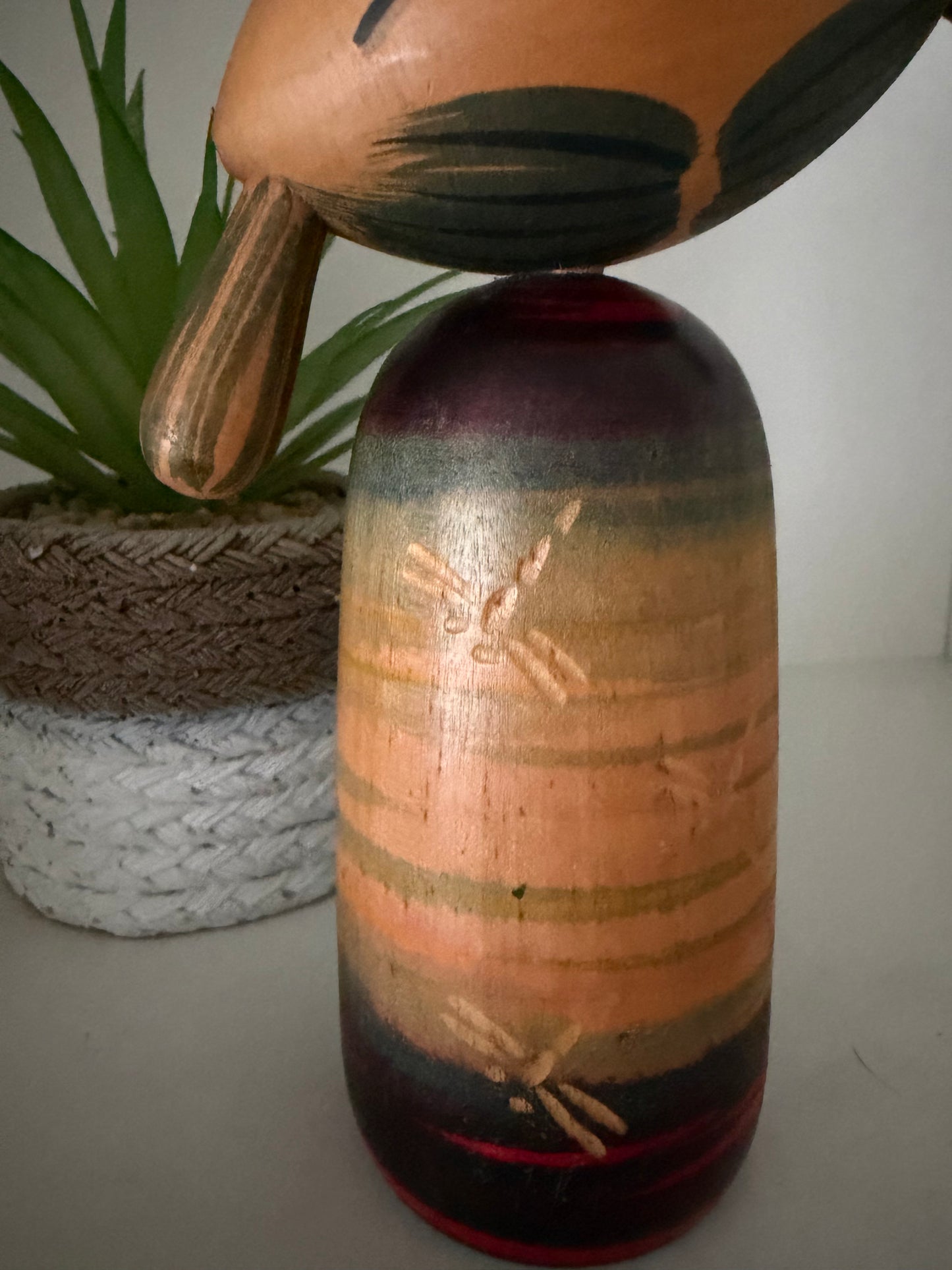 Rare Vintage Creative Kokeshi By Tsujita Tatsuya