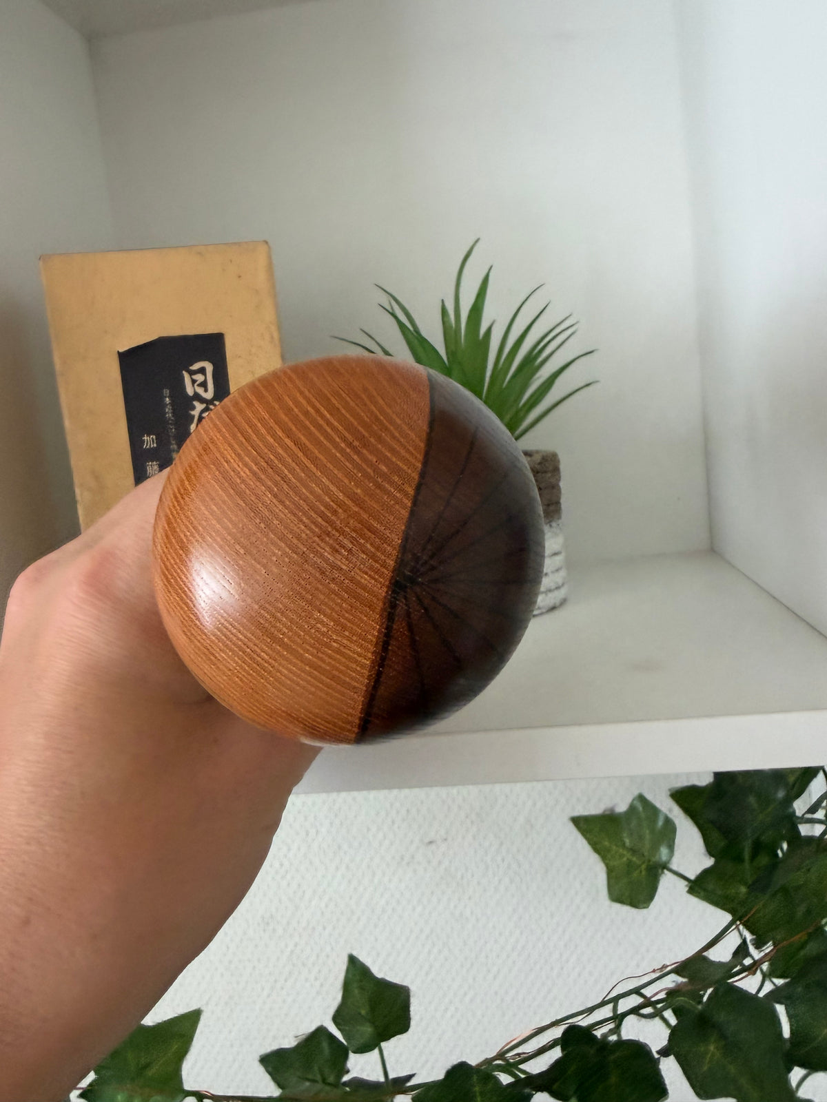Vintage Sosaku kokeshi by Kato Masami