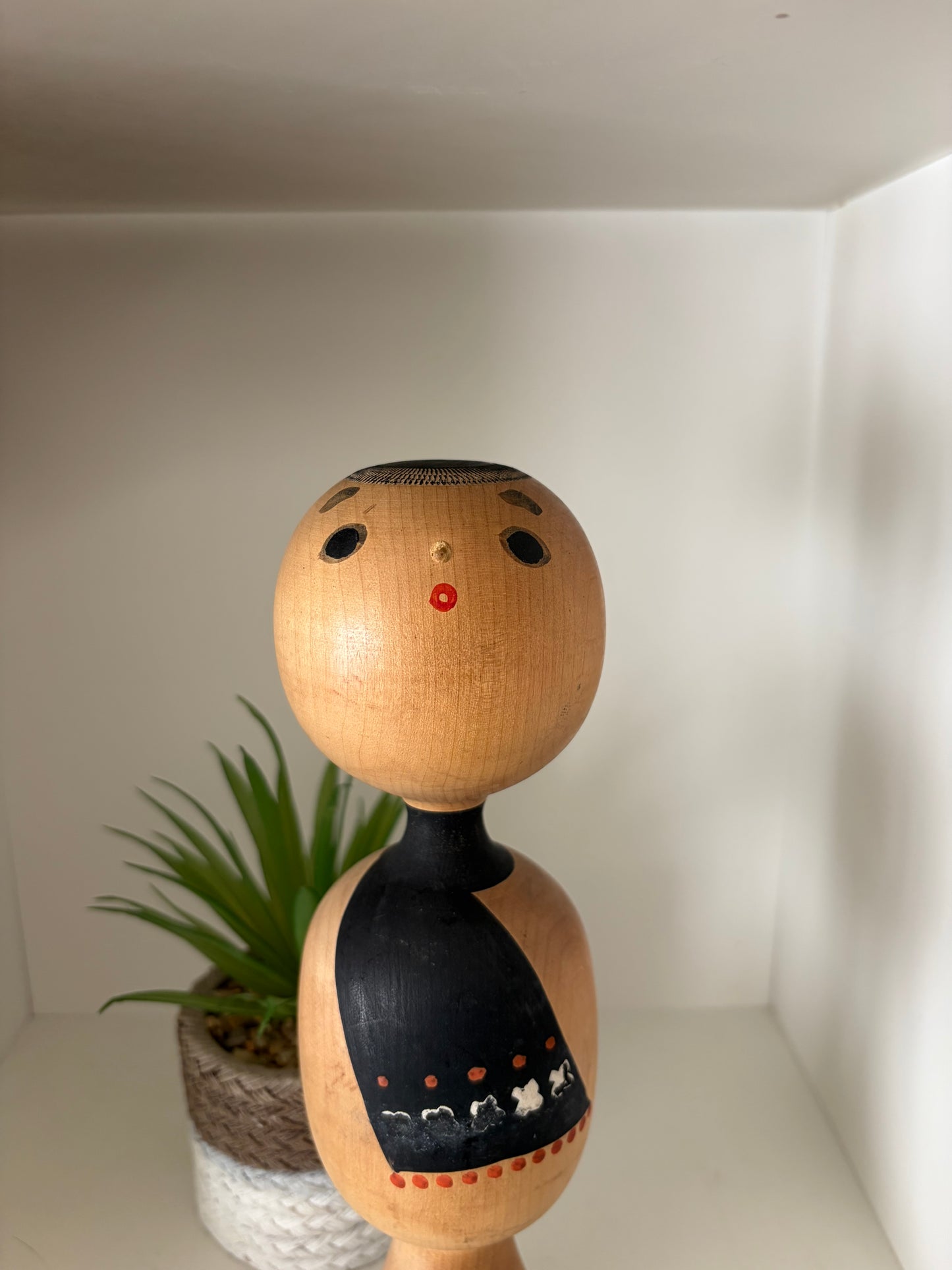 Rare Vintage Creative Kokeshi by Fukuju Yusa (1930-2001)
