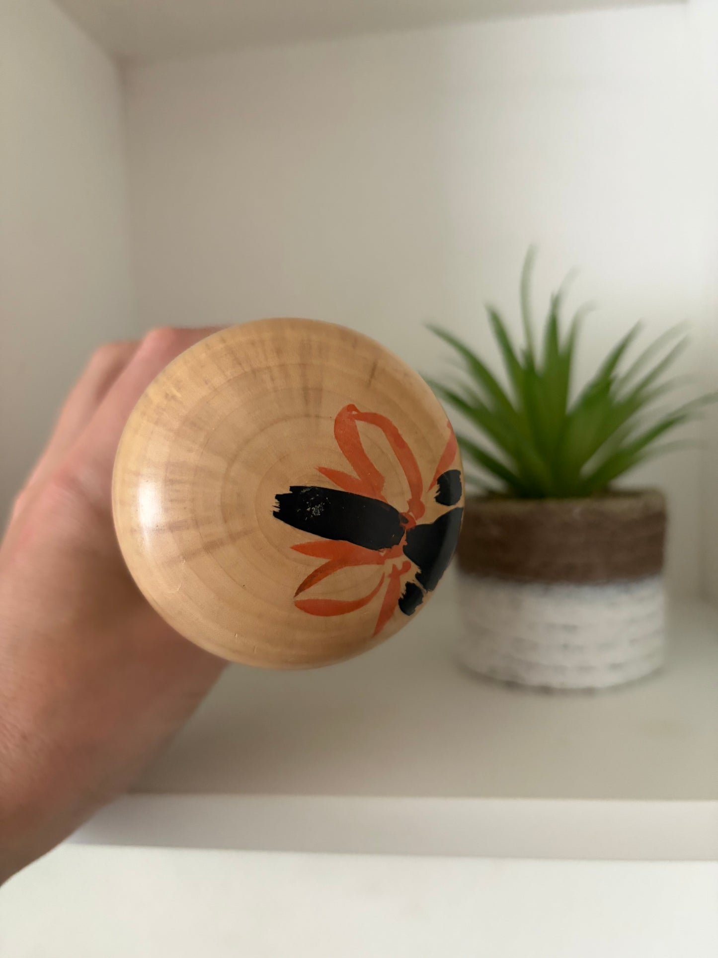 Vintage Creative Kokeshi By Takahashi Akinori (1957-)