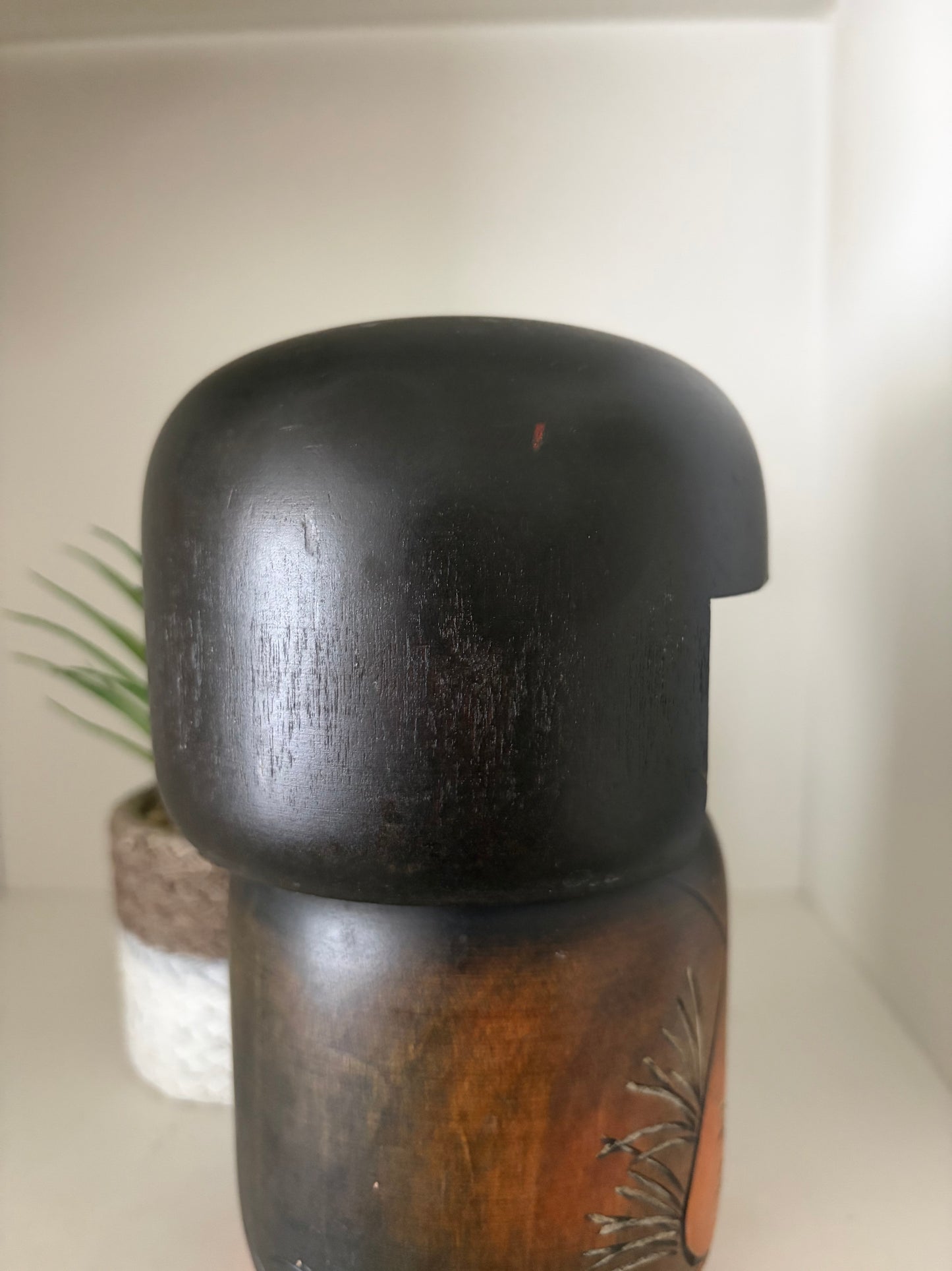 Vintage Gumma Kokeshi made by Kisaku