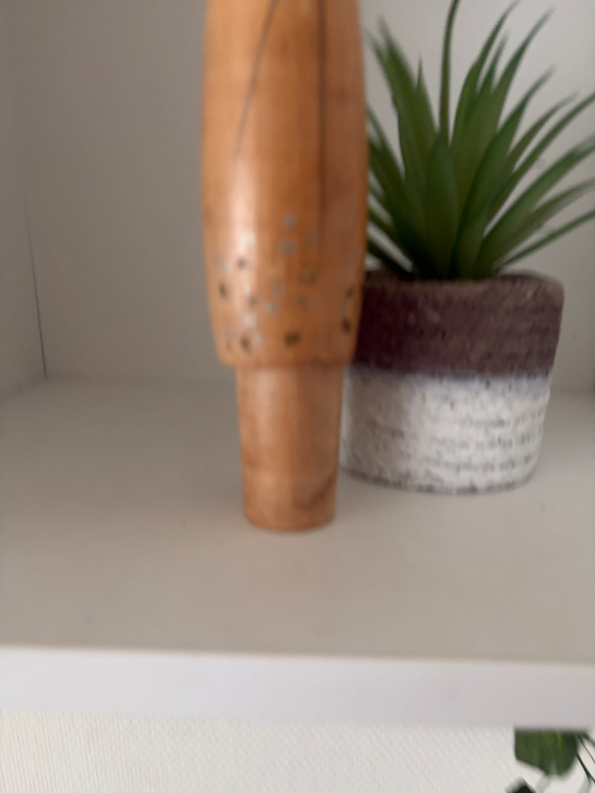 Vintage Gumma kokeshi by Hajime Miyashita (1940-)
