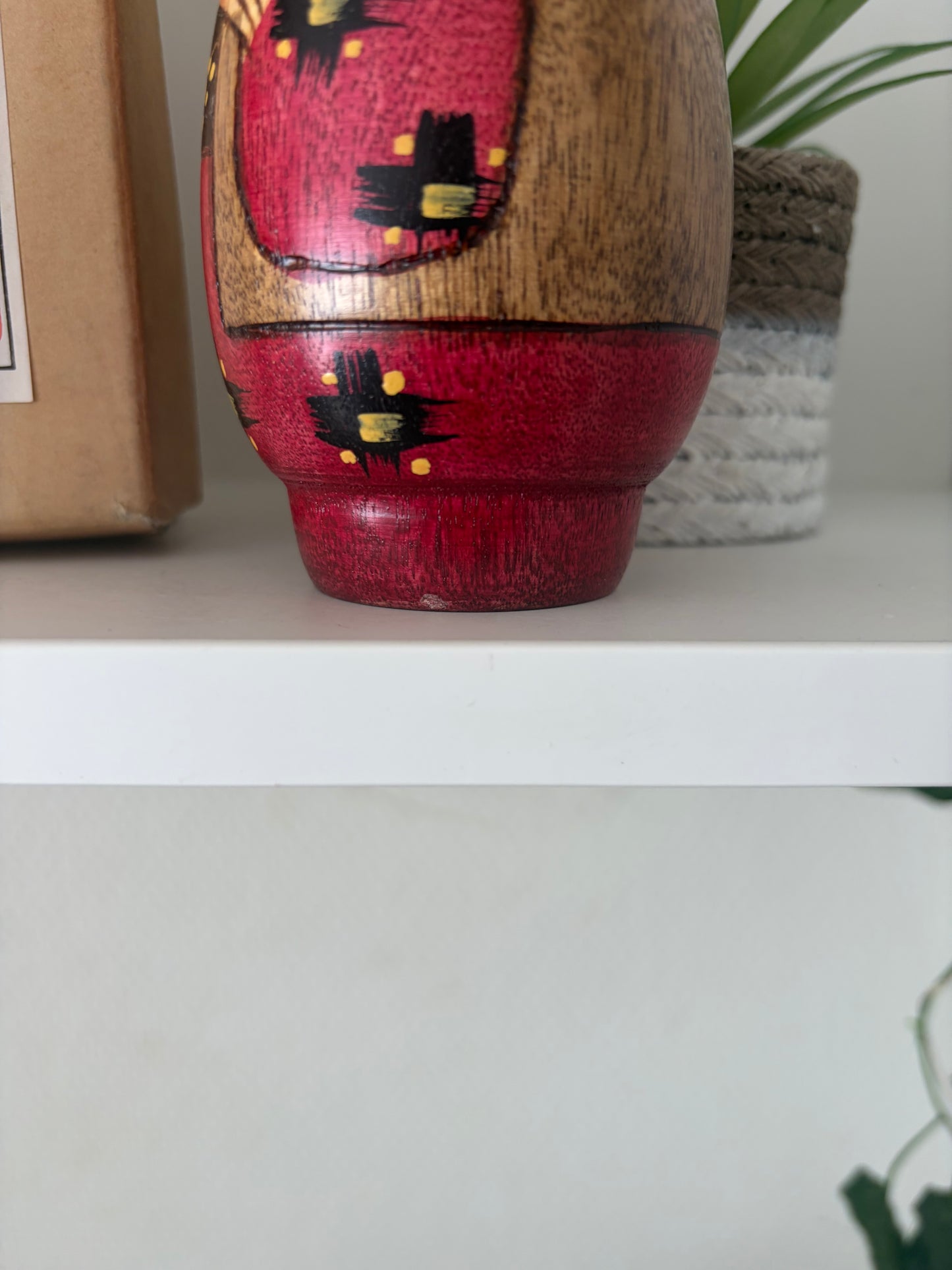 Vintage creative kokeshi by Hajime Miyashita (1940-)