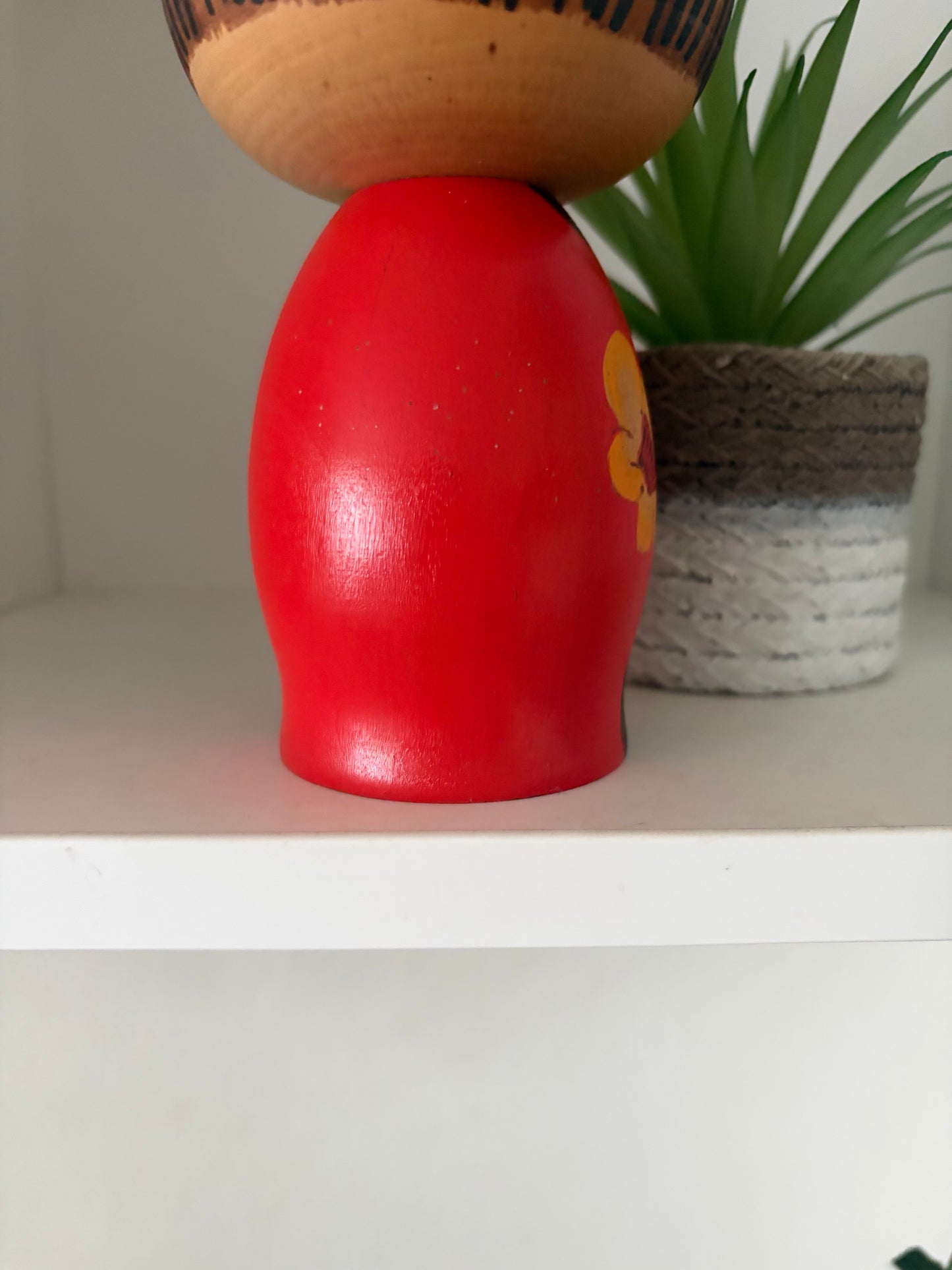Rare vintage Sosaku kokeshi by Yuji Kawase (1938-)