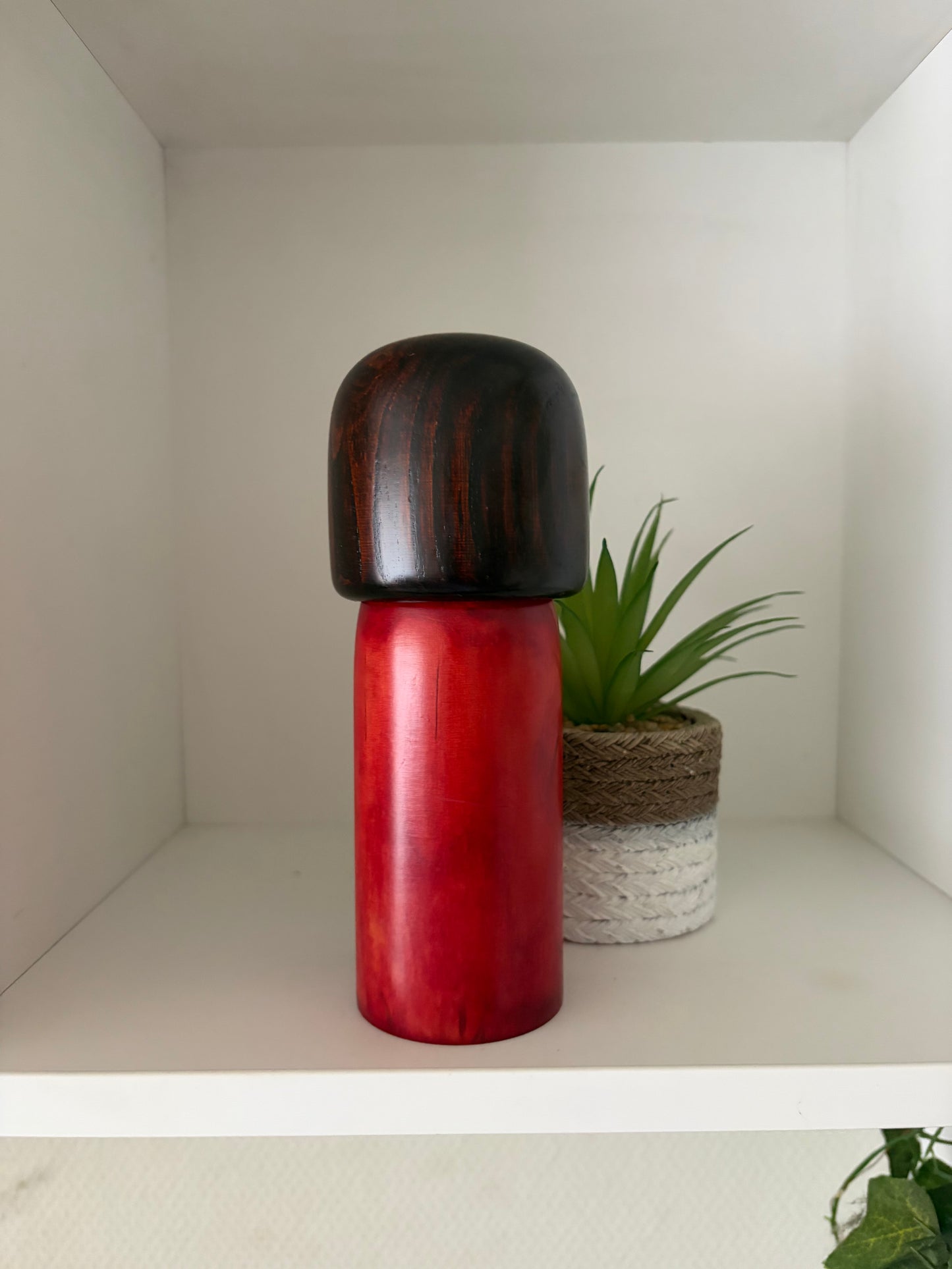 Vintage Gumma kokeshi by Usaburo