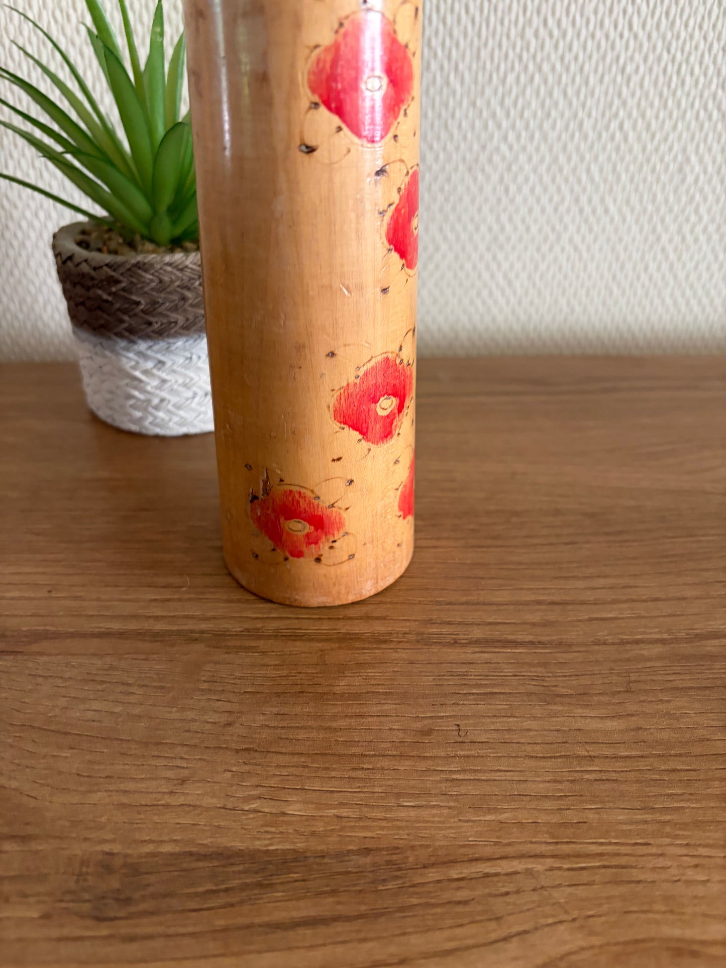 Rare Vintage Creative Kokeshi By Kano Chiyomatsu (1935-)