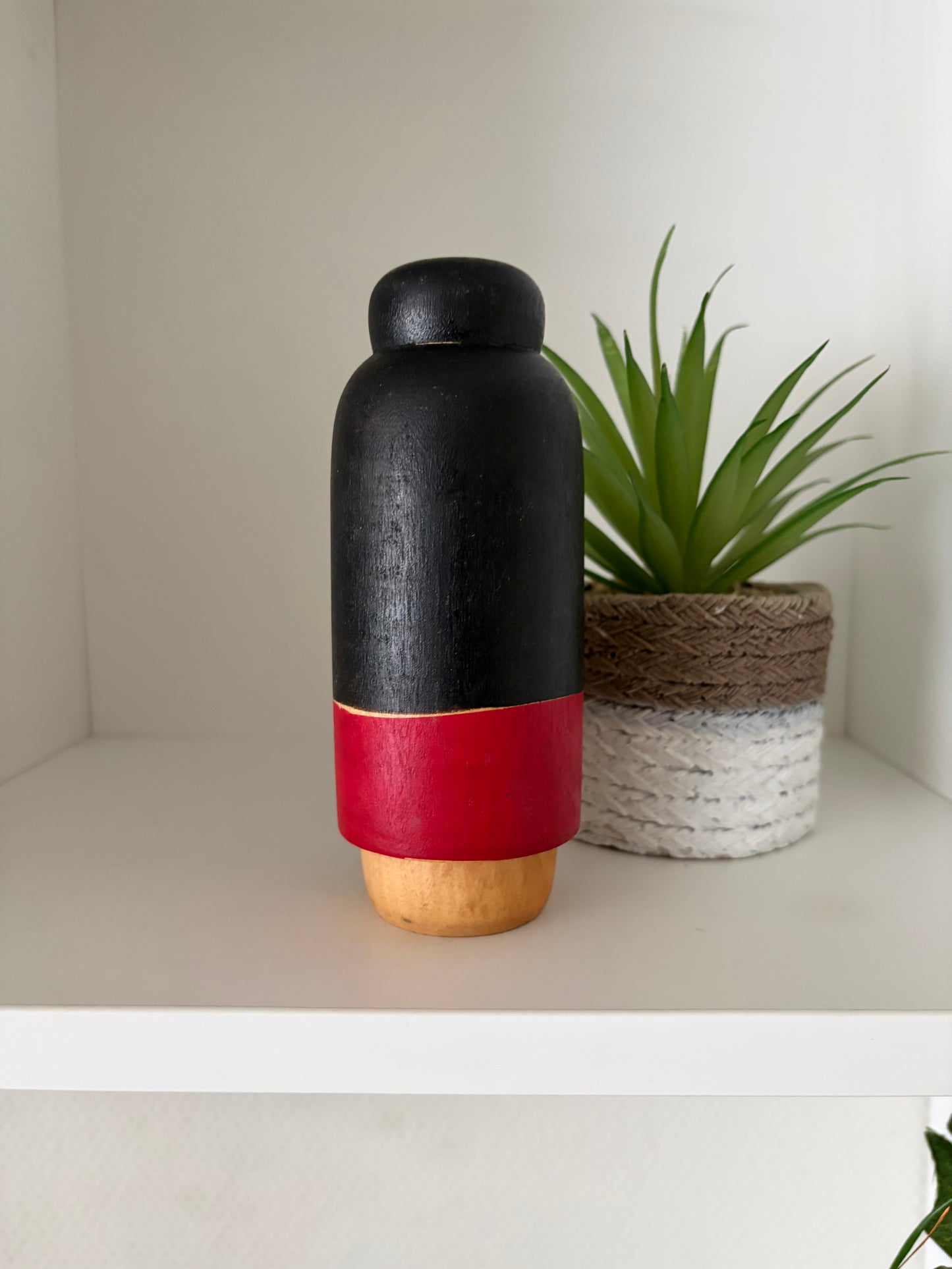 Rare Vintage Creative Kokeshi By Hiroe Fukushima