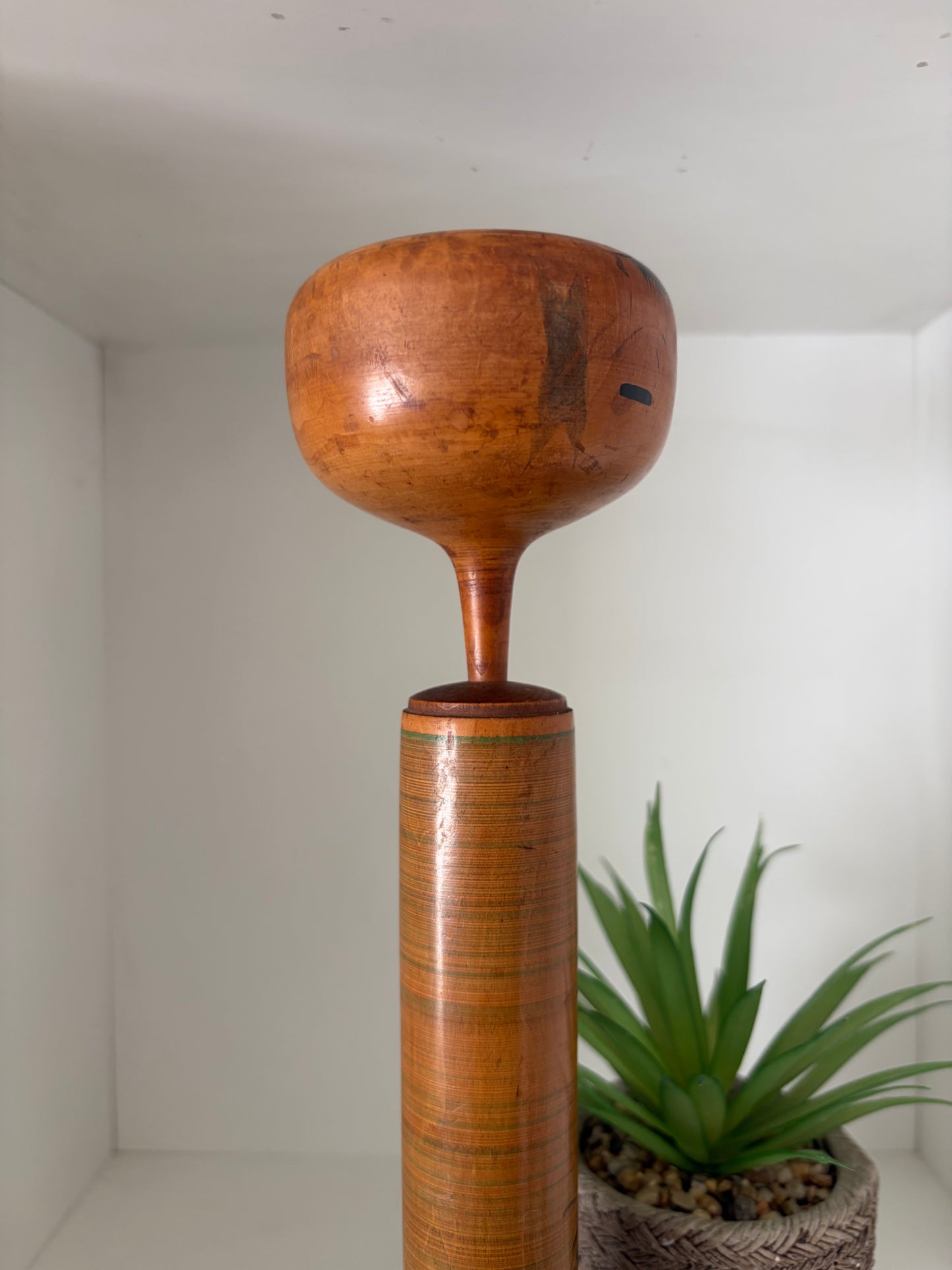 Rare Vintage Creative Kokeshi By Kahei Katase (1922-2015)