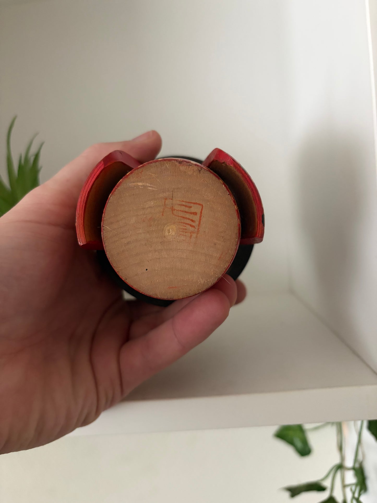 Vintage Gumma Kokeshi By Kazuo Takamizawa (1927-)