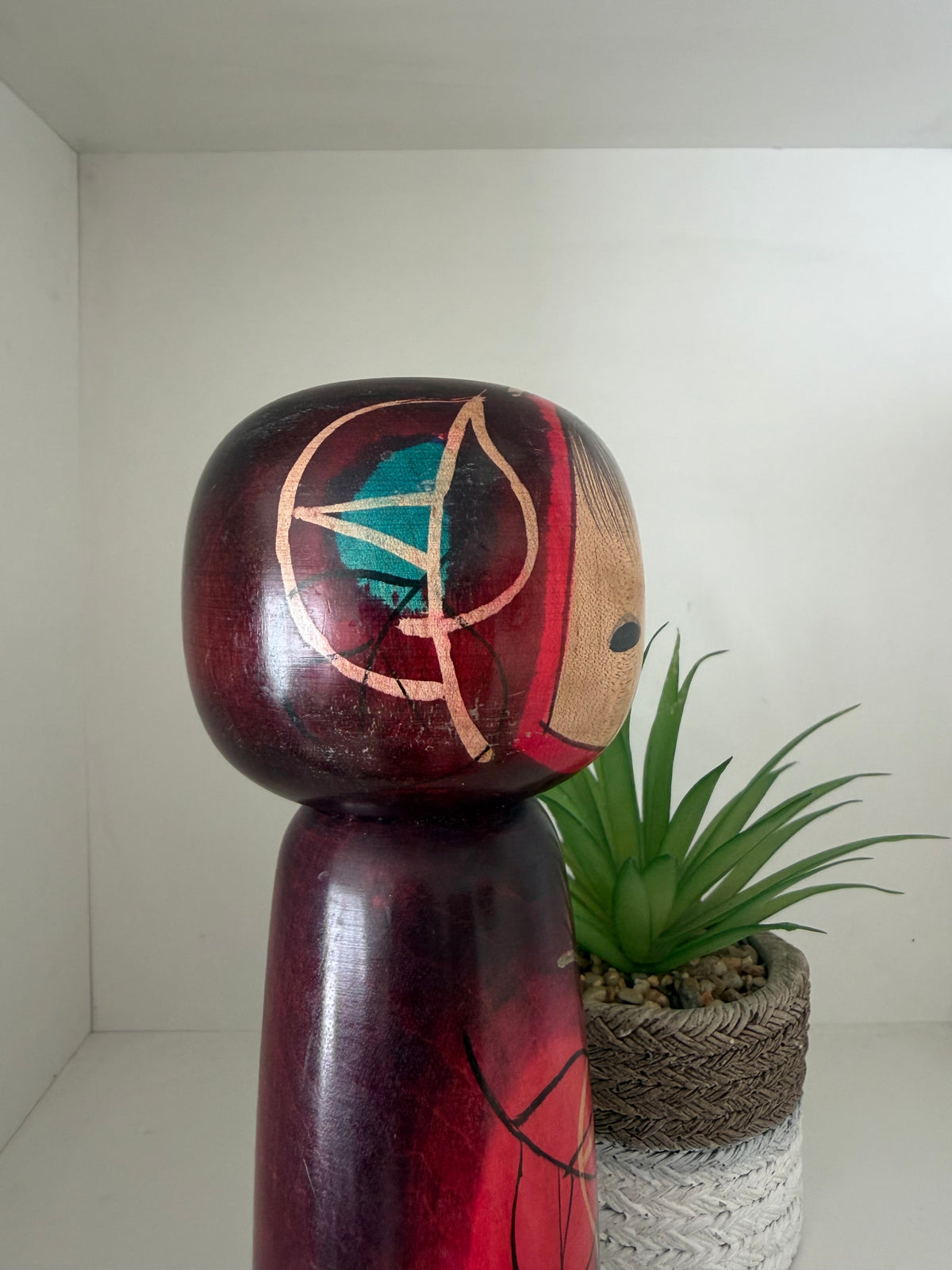 Vintage Sosaku kokeshi by Kato Masami
