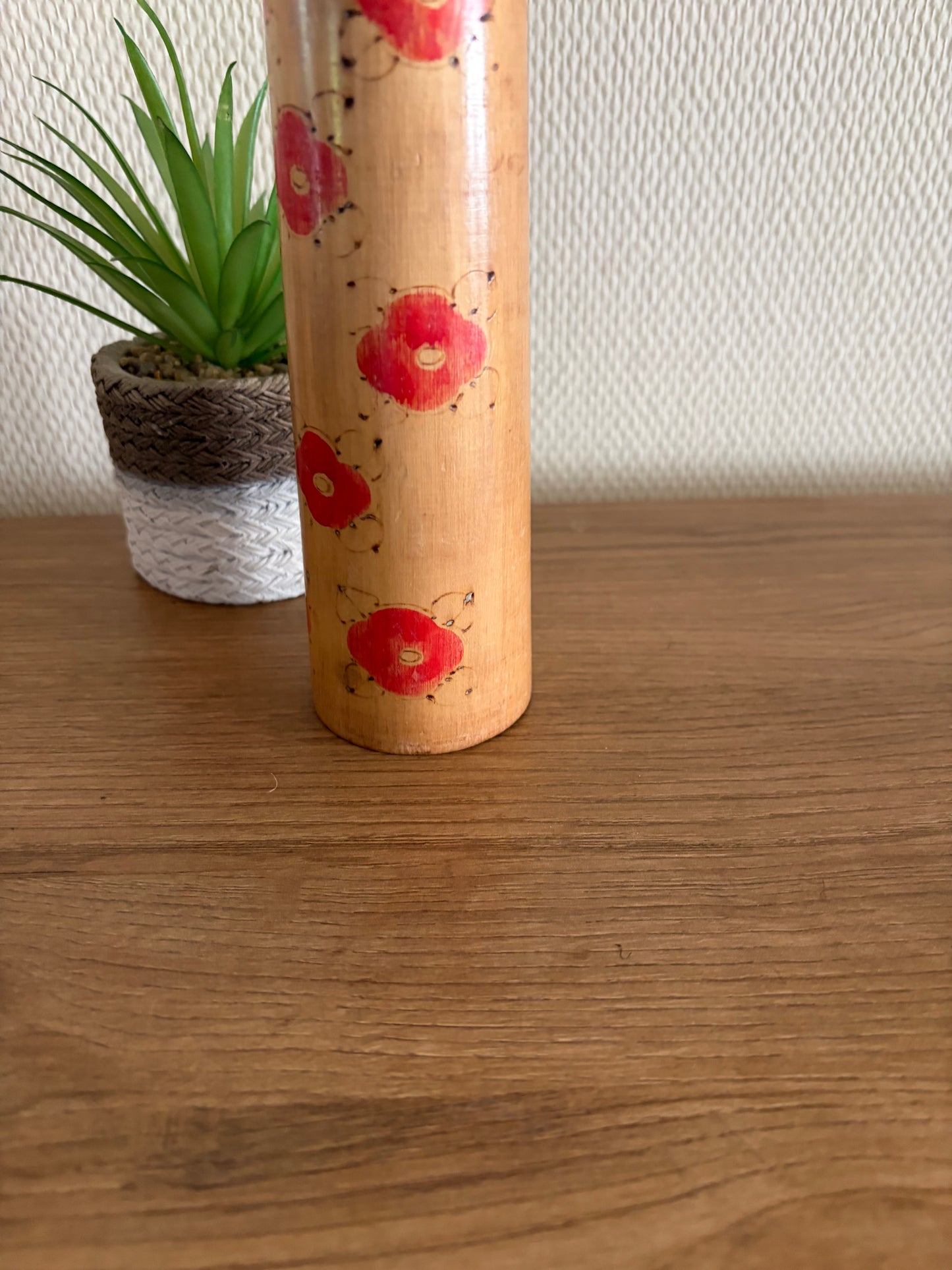 Rare Vintage Creative Kokeshi By Kano Chiyomatsu (1935-)