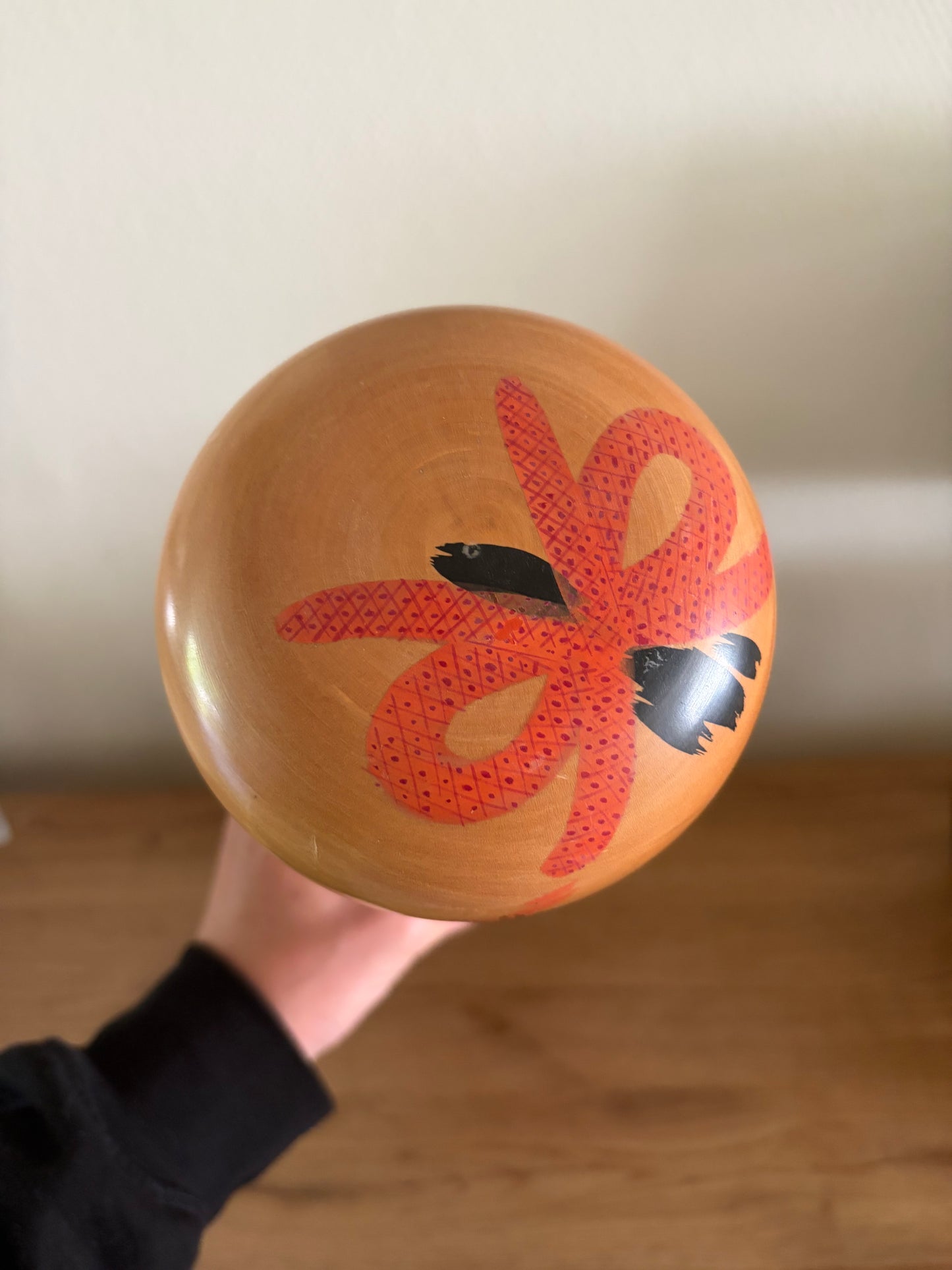 Vintage Creative Kokeshi By Takahashi Akinori (1957-)