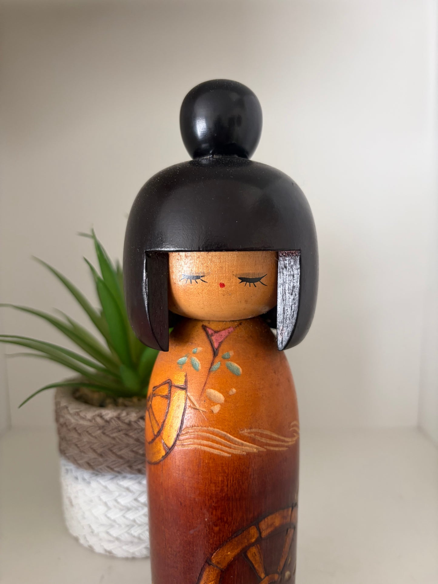 Vintage gumma Kokeshi By Yamagishi Masayoshi