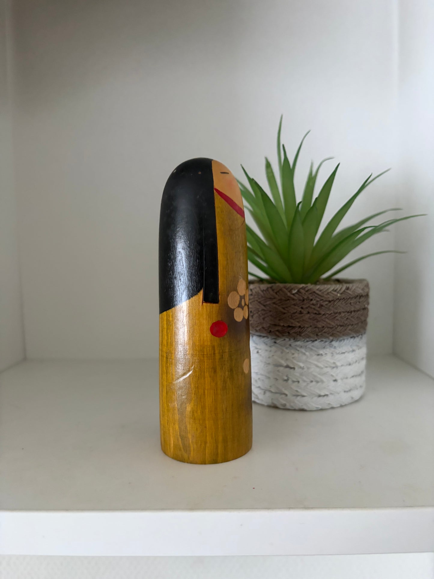 Vintage Sosaku kokeshi bottle opener