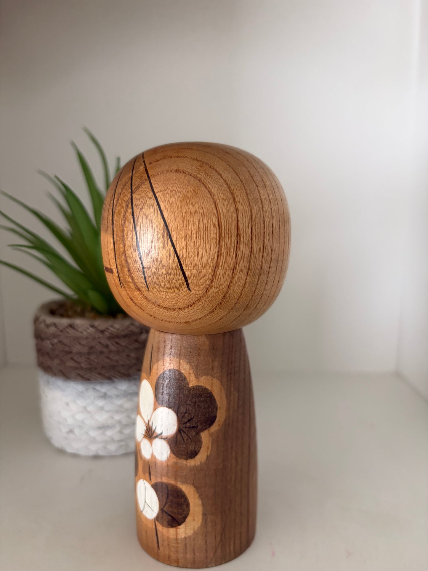 Vintage Sosaku kokeshi by Kato Masami (1925-)