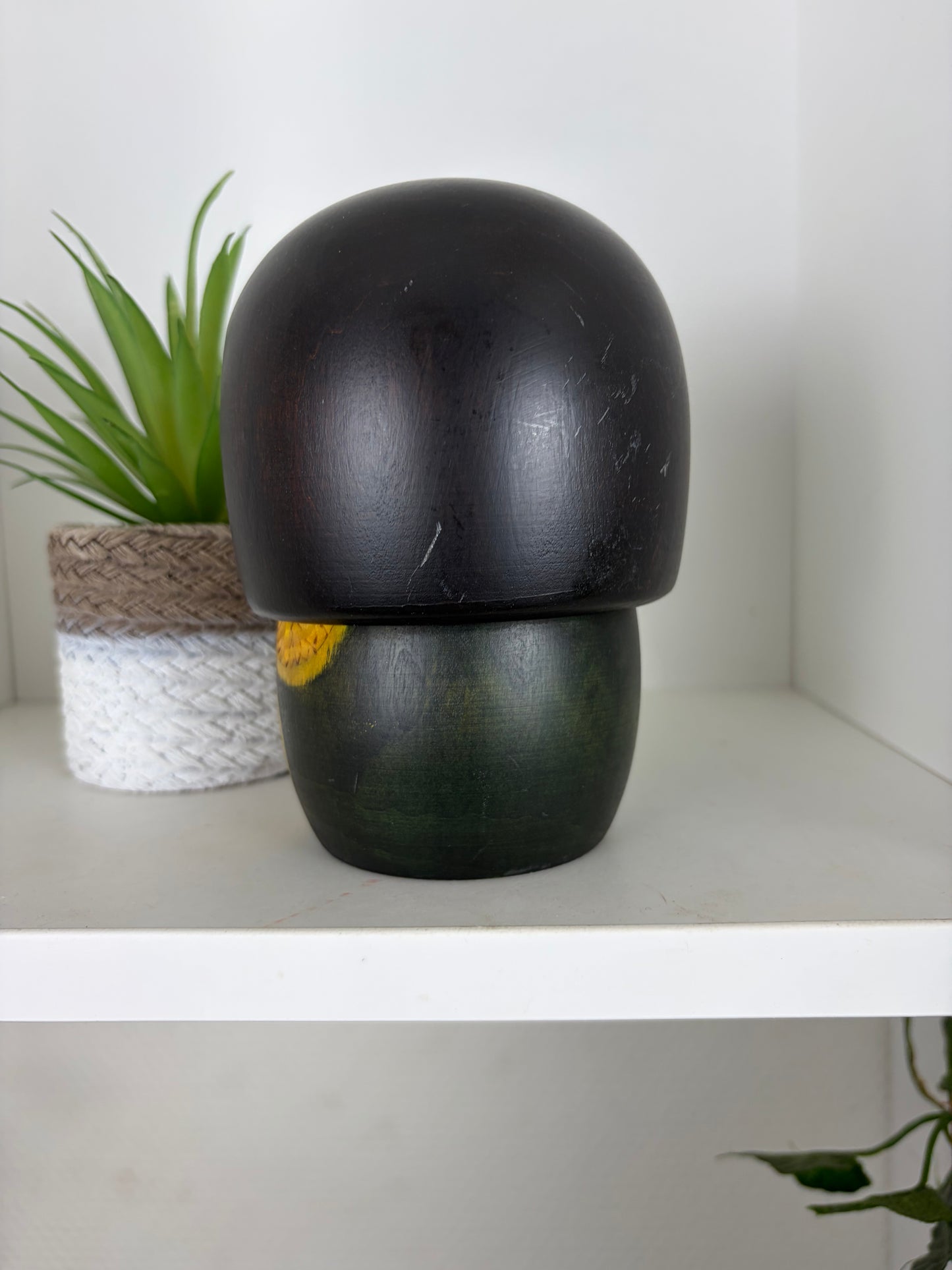 Vintage Sosaku kokeshi by Kato Tatsuo (1940-)