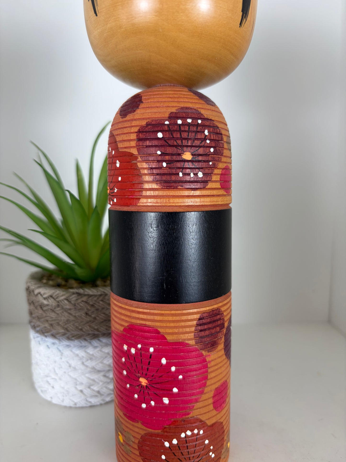 Vintage Creative Kokeshi By Takahashi Akinori (1957-)